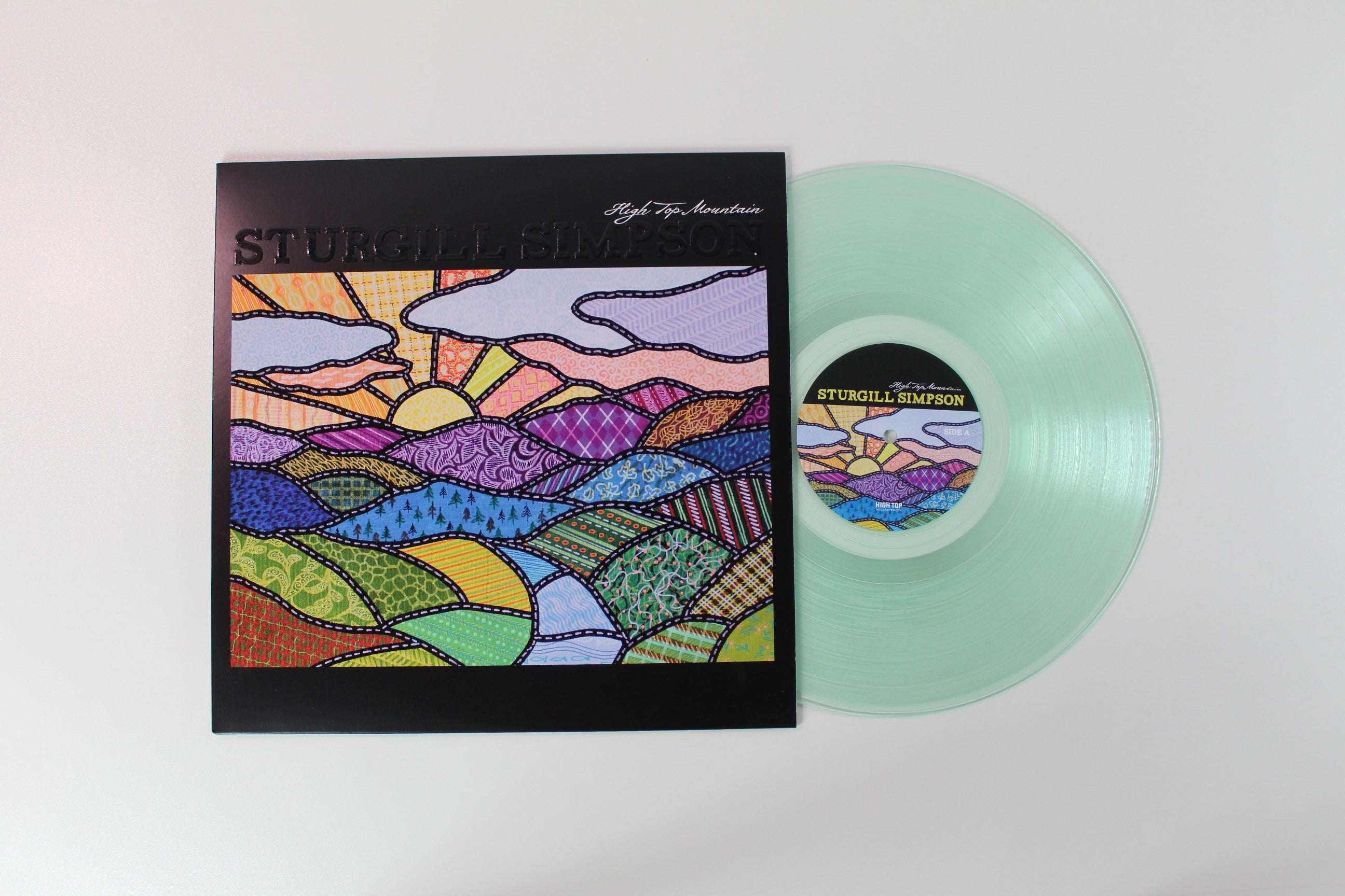 Sturgill Simpson - High Top Mountain on Vinyl Me Please 10th Anniversary Coke Bottle Clear Reissue