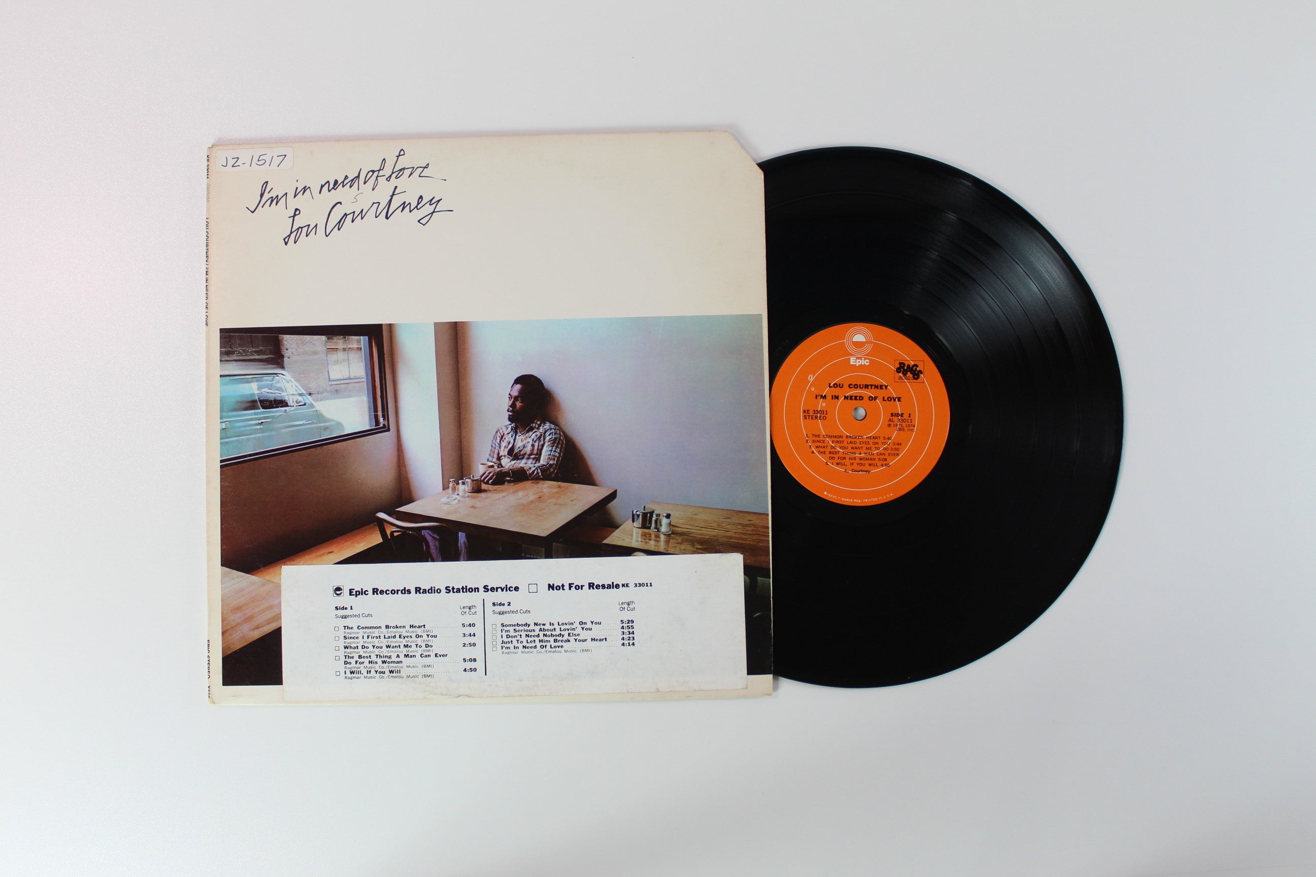 Lou Courtney - I'm In Need Of Love on Epic