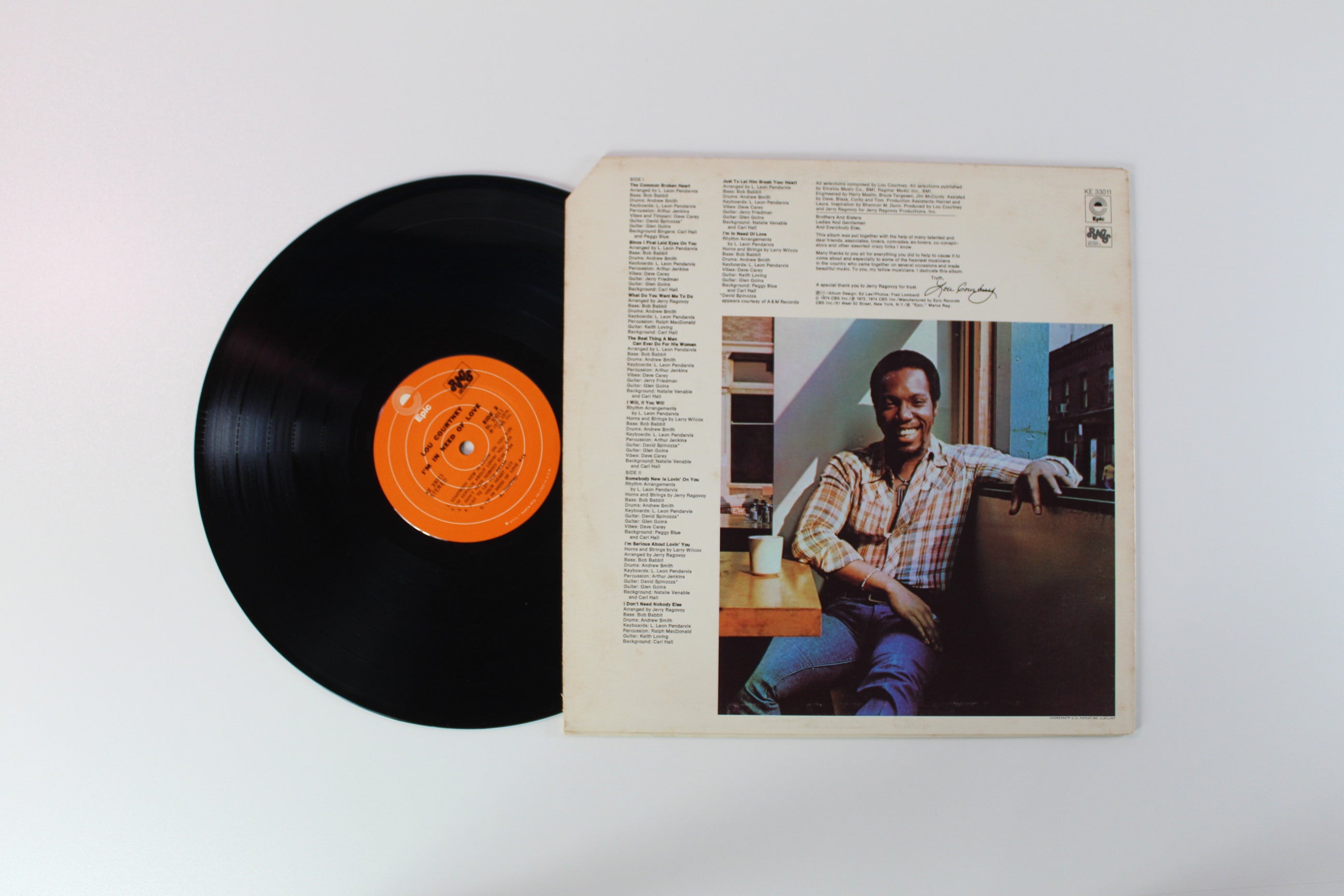 Lou Courtney I'm In Need Of Love レコード LP ルー・コートニー