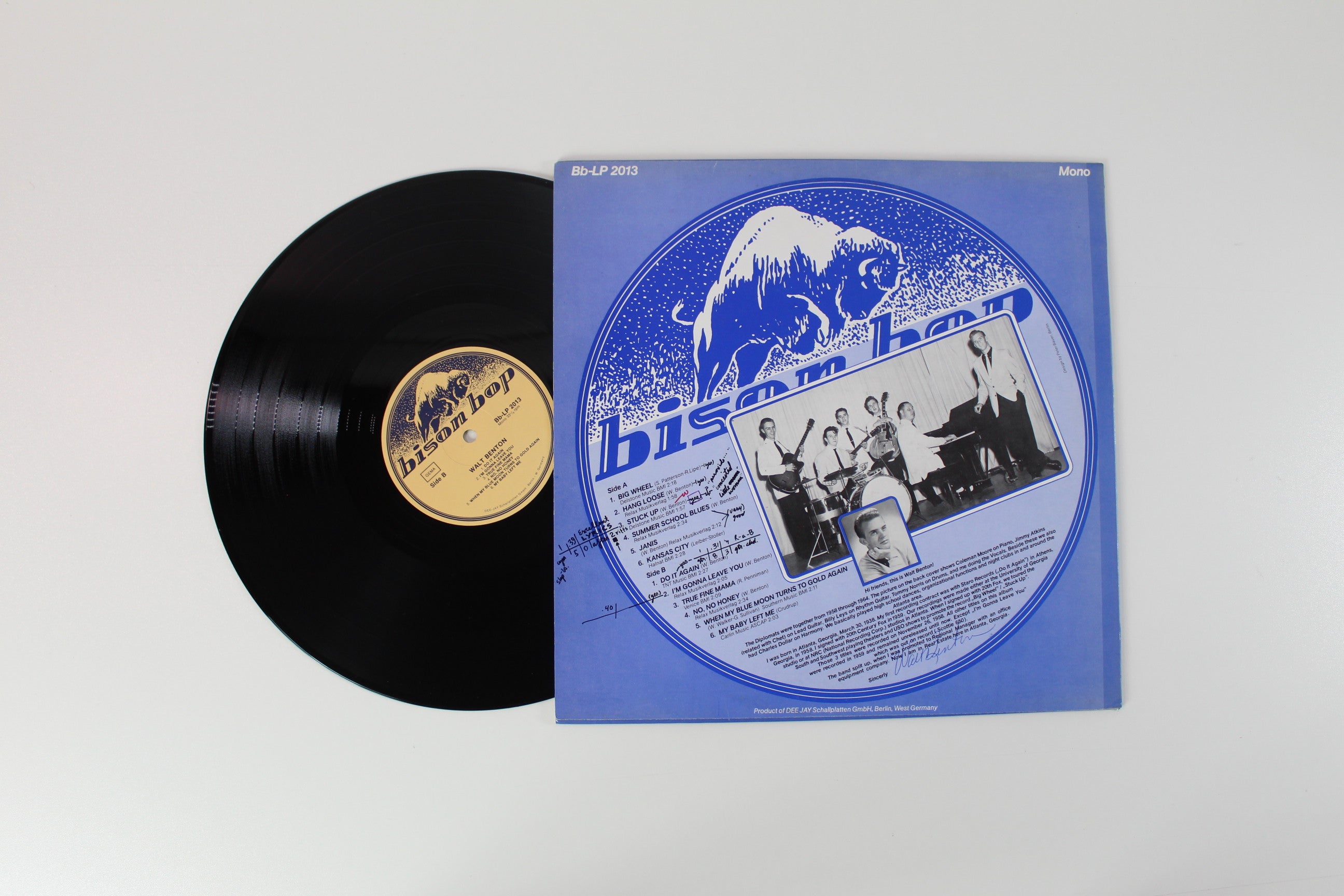 Walt Benton & The Diplomats - Walt Benton on Bison Bop