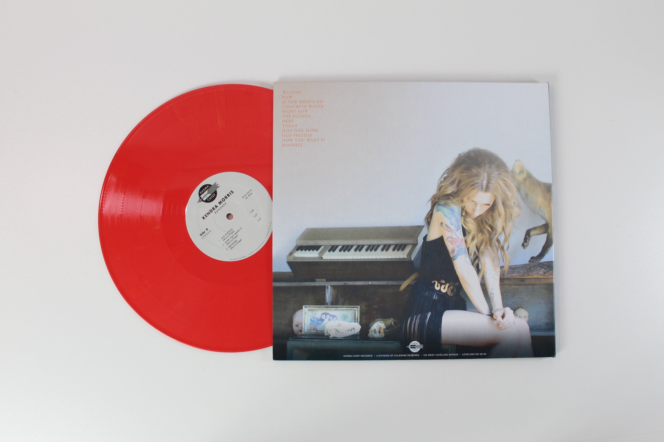 Kendra Morris - Banshee on Karma Chief Records - Blood Orange Vinyl