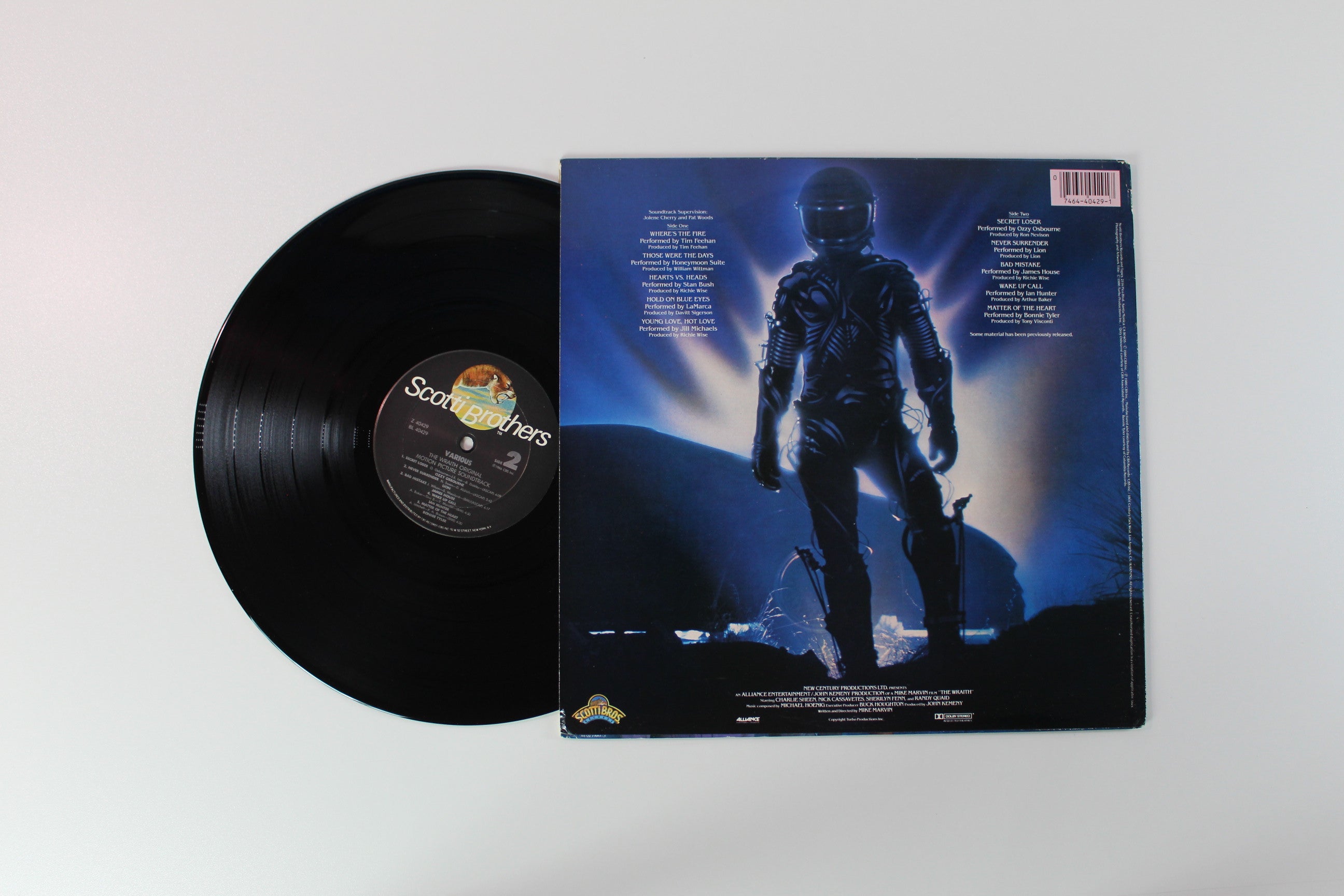 Various - The Wraith - Original Motion Picture Soundtrack on Scotti Bros