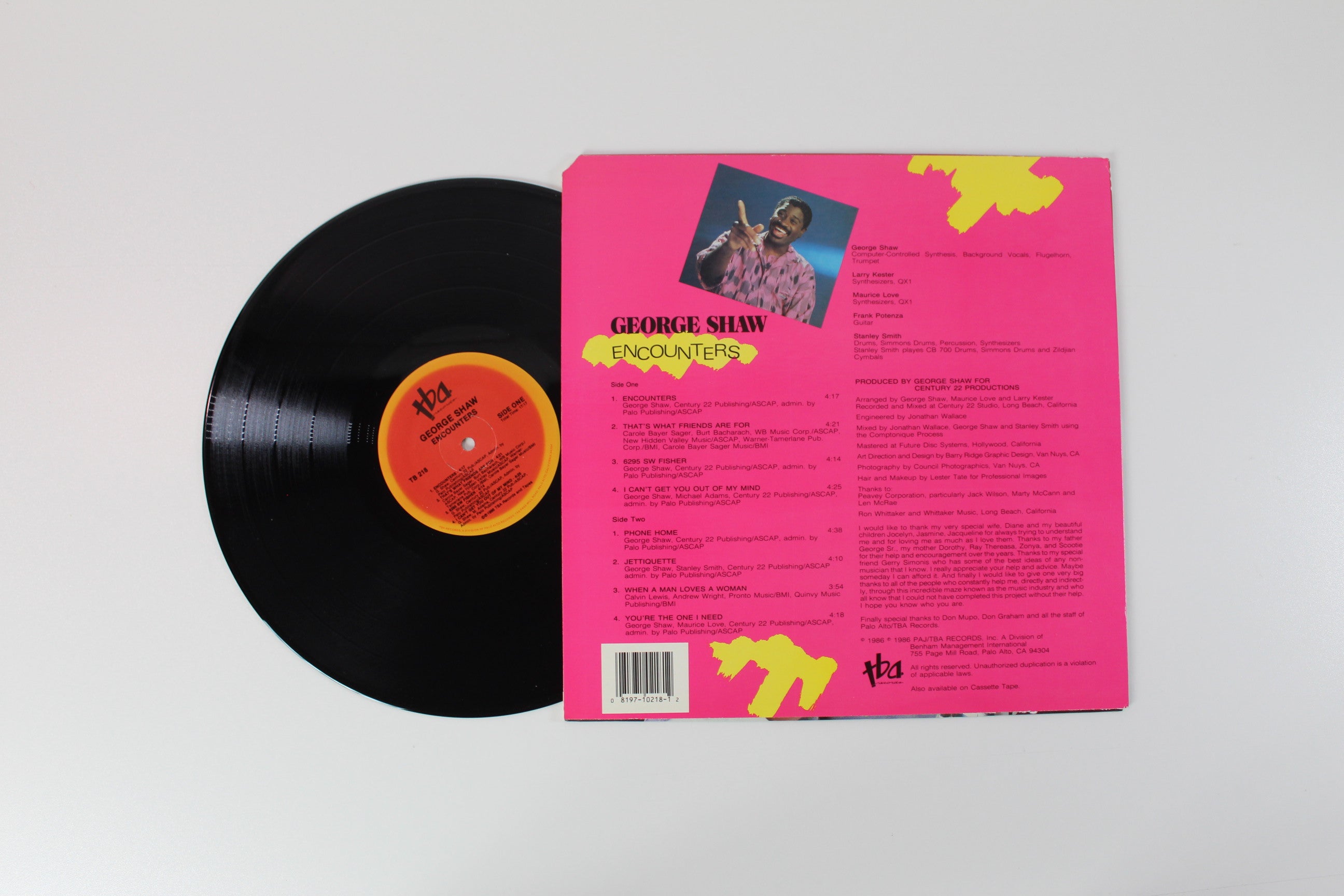 George Shaw - Encounters on TBA Records & Tapes