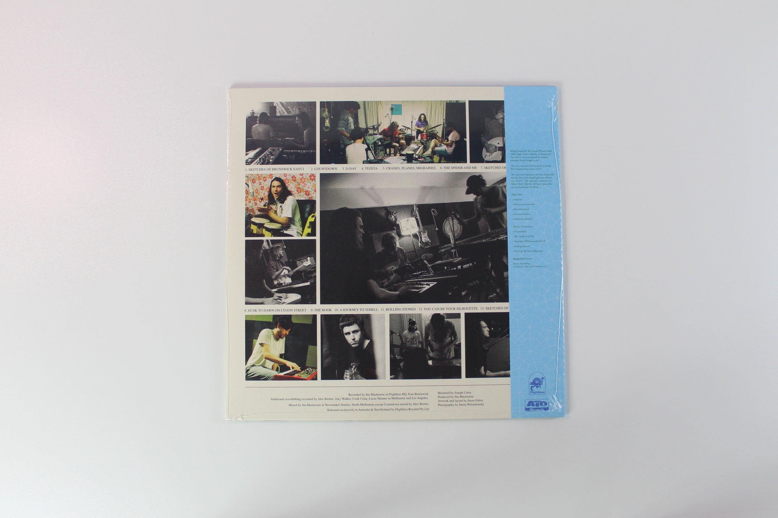 King Gizzard And The Lizard Wizard - Sketches Of Brunswick East on ATO Ltd Turntable Lab Exclusive Sky Blue Reissue Sealed