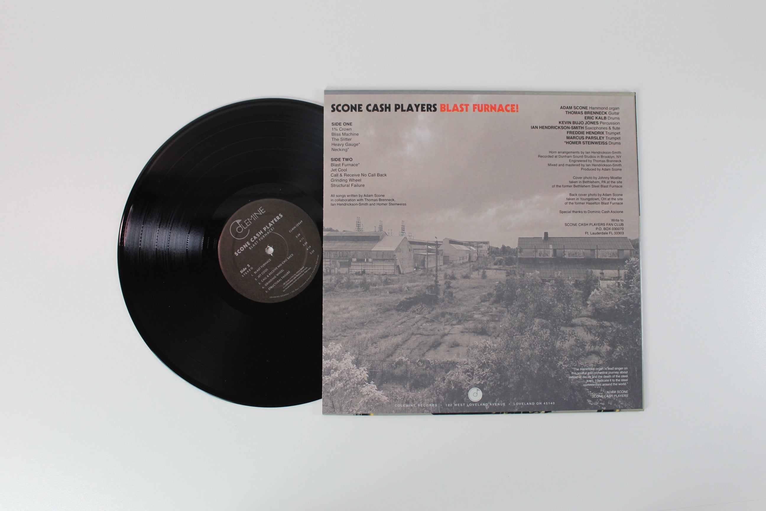 Scone Cash Players - Blast Furnace! on Colemine Records