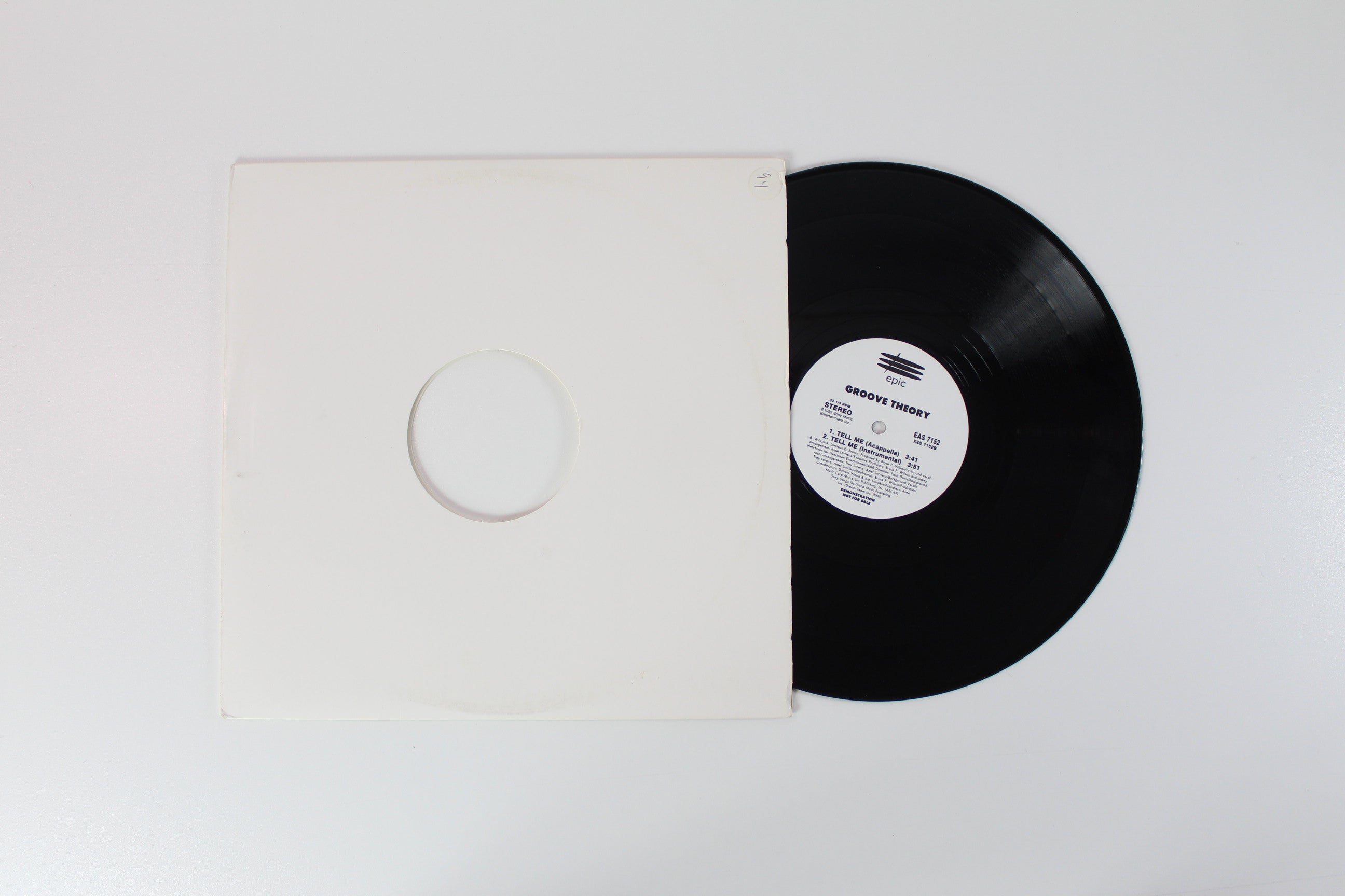 Groove Theory - Tell Me on Epic - 12" Single - Promo