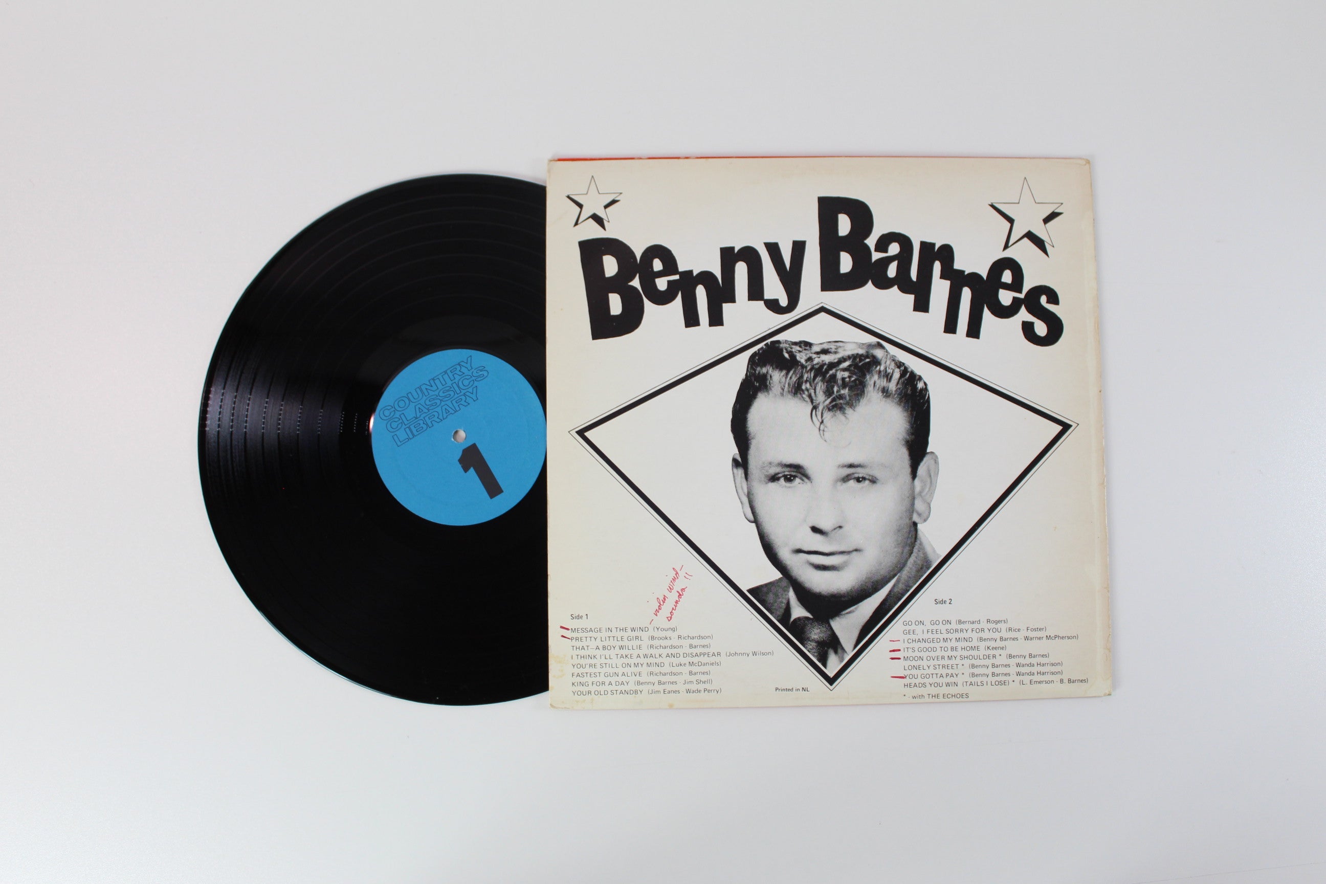 Benny Barnes - The Rockin' Honky Tonk Man on Country Classics Library