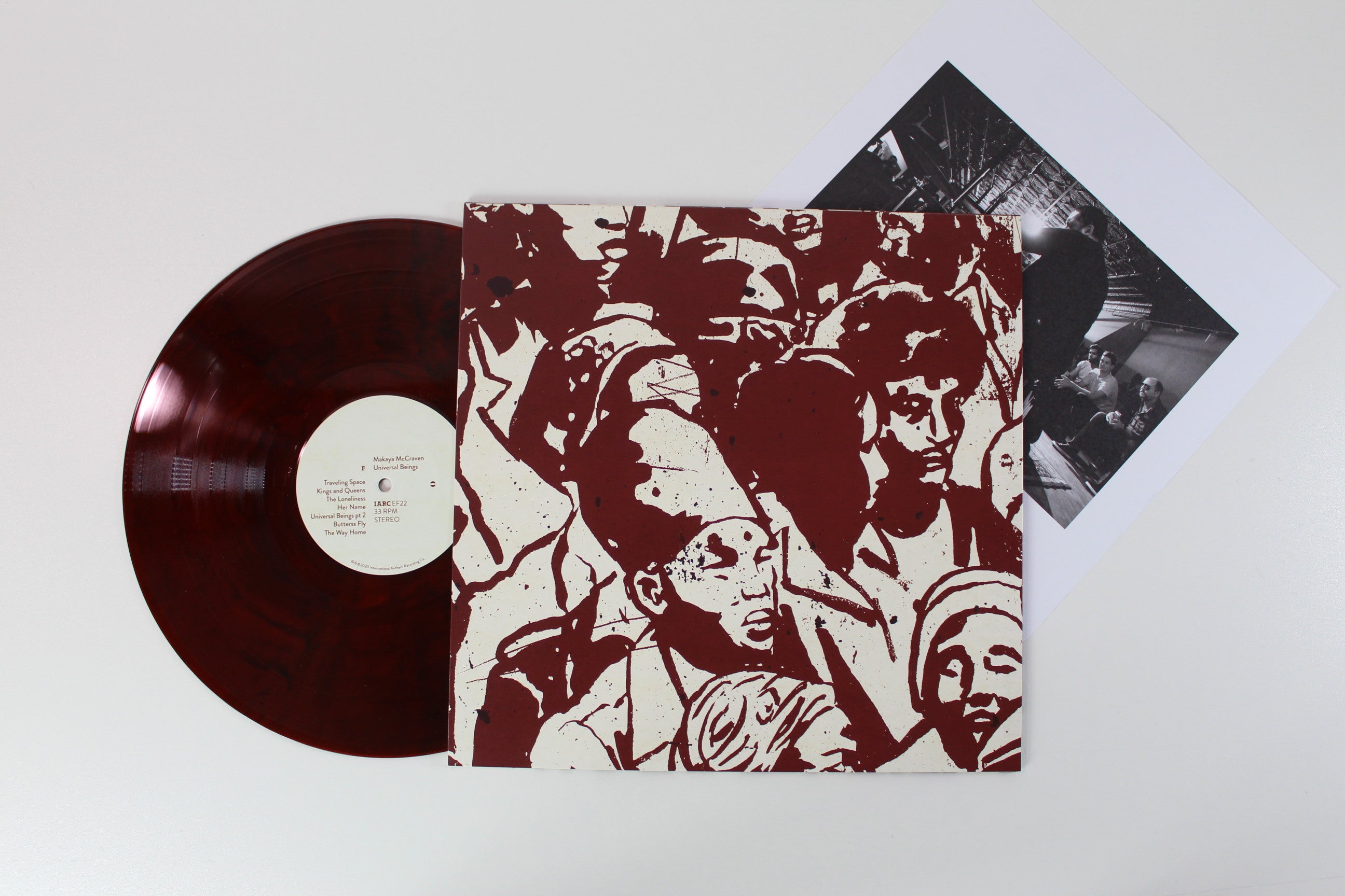 Makaya McCraven - Universal Beings E&F Sides on International Anthem Recording Company - Mahogany, Pellucid Colored Vinyl