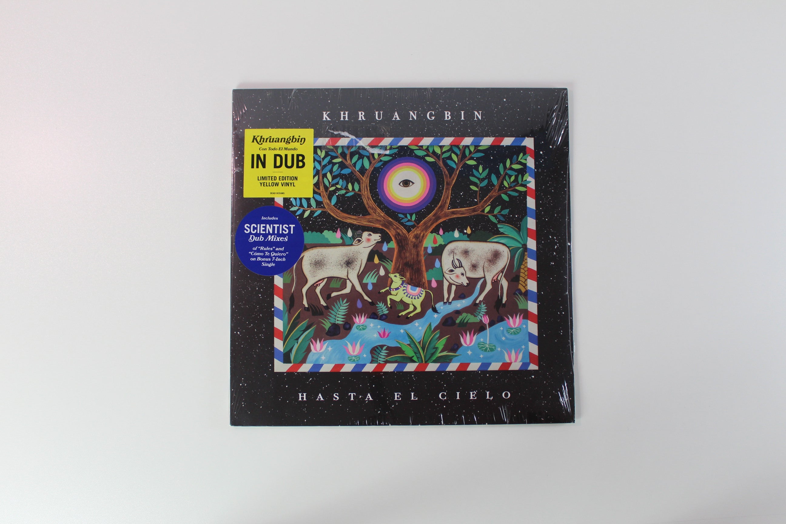Khruangbin - Hasta El Cielo on Dead Oceans Ltd Yellow Vinyl With 7" Sealed