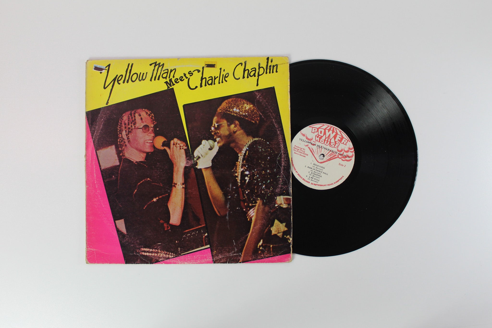 Yellowman, Charlie Chaplin - Yellow Man Meets Charlie Chaplin on Power House