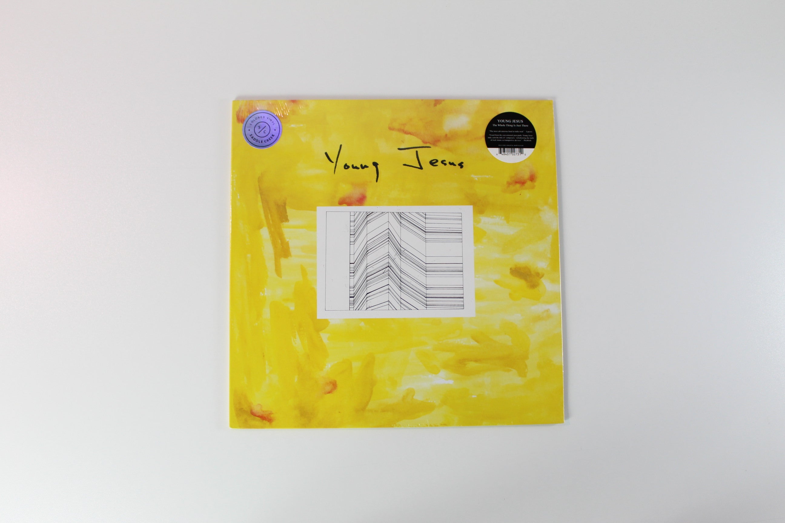Young Jesus - The Whole Thing is Just There on Saddle Creek Colored Vinyl Sealed