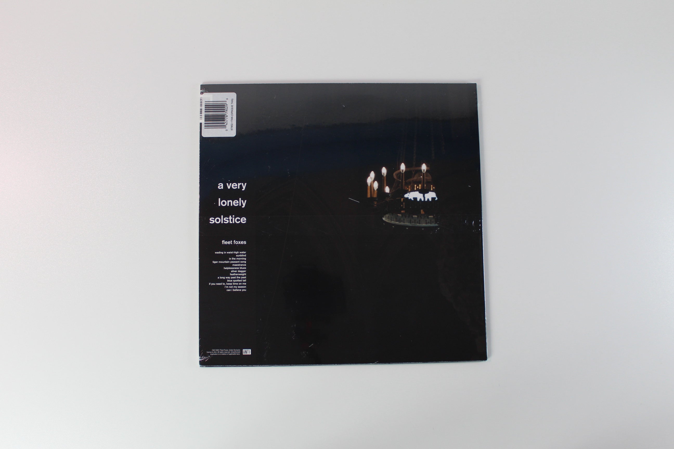 Fleet Foxes - A Very Lonely Solstice on Anti Ltd Tan Opaque Vinyl Sealed
