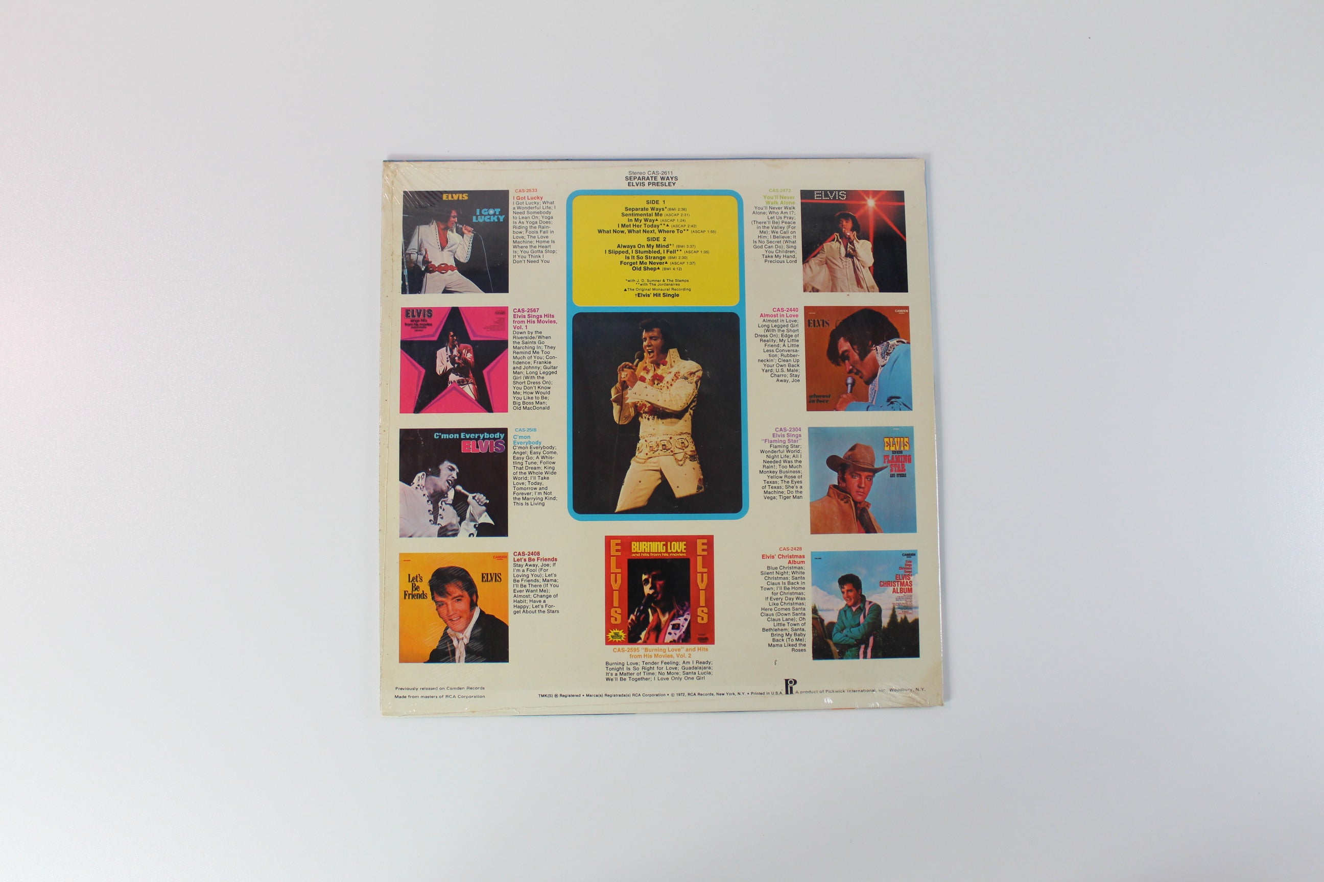 Elvis Presley - Separate Ways on Pickwick Reissue Sealed