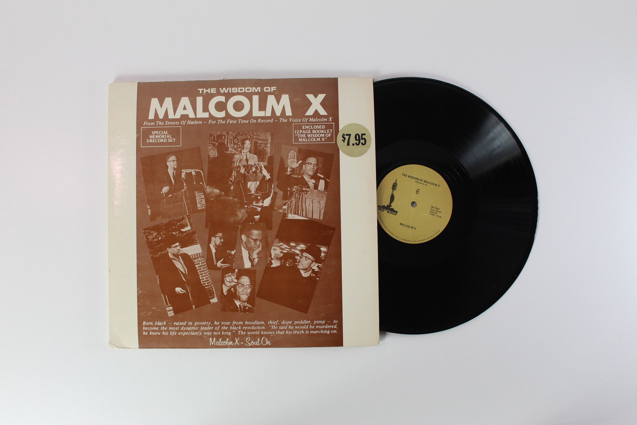 Malcolm X - The Wisdom Of Malcolm X on Mo' Soul Records