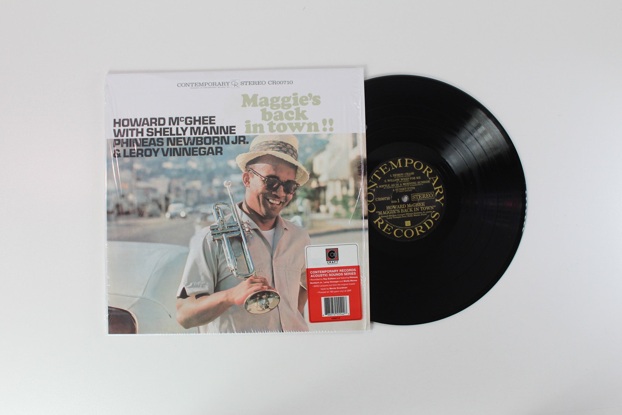 Howard McGhee - Maggie's Back In Town!! on Craft Recordings / Contemporary Records - Contemporary Records Acoustic Sounds Series