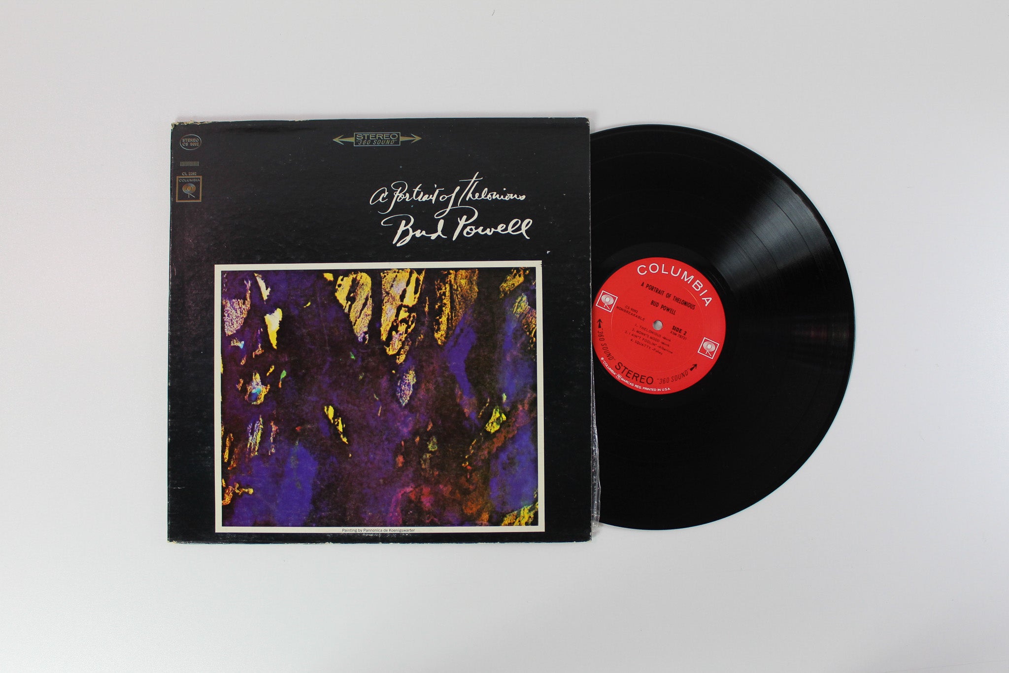 Bud Powell - A Portrait Of Thelonious on Columbia - Stereo