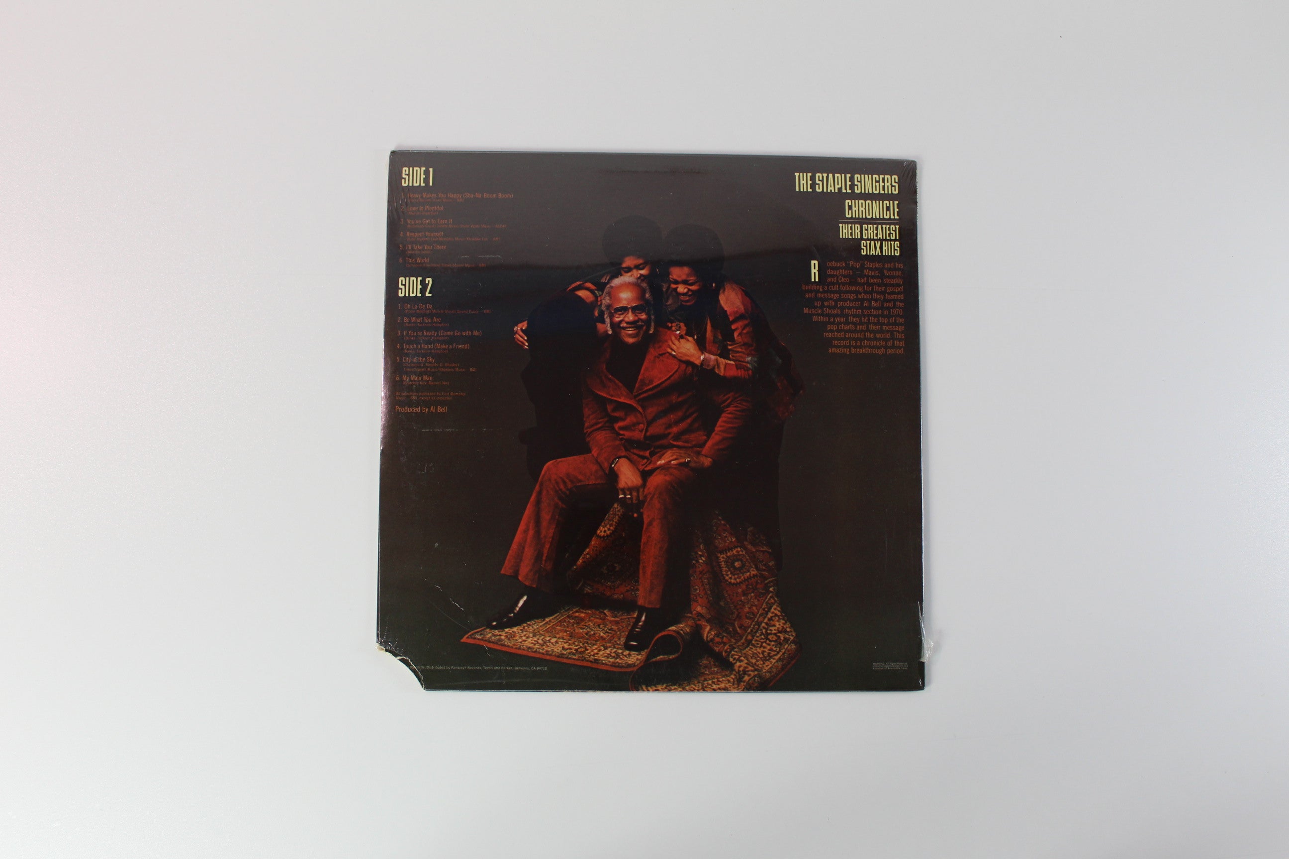 The Staple Singers - Chronicle - Their Greatest Stax Hits on Stax Sealed