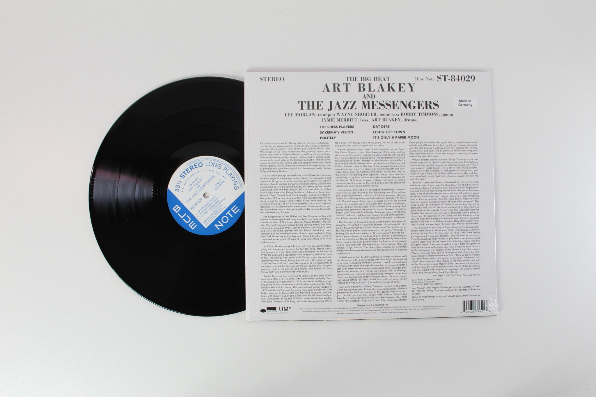 Art Blakey & The Jazz Messengers - The Big Beat on Blue Note - Blue Note Classic Vinyl Series