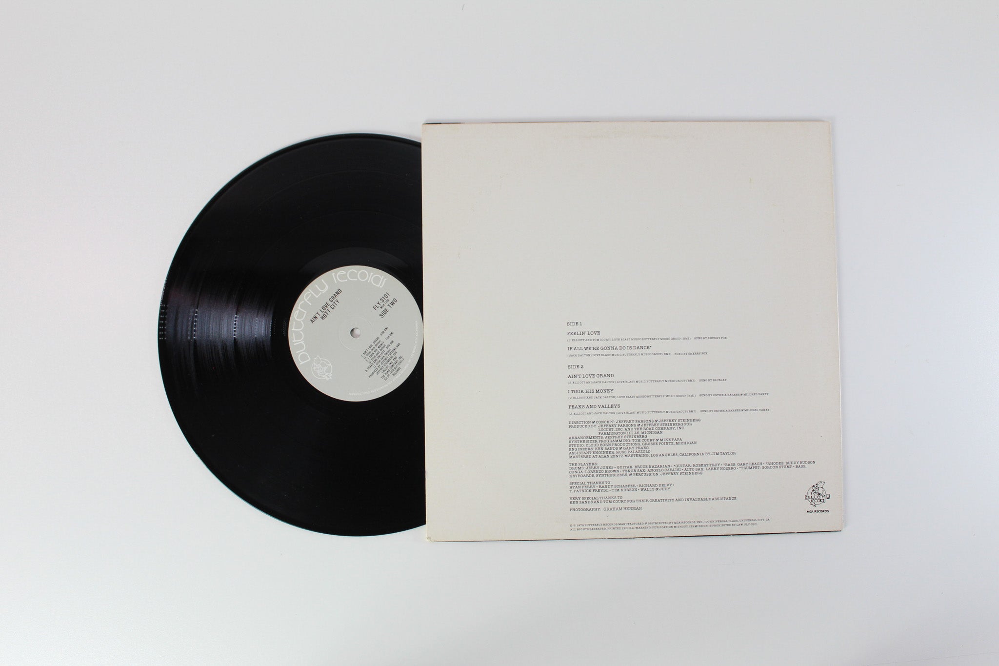 Hott City - Ain't Love Grand on Butterfly Records