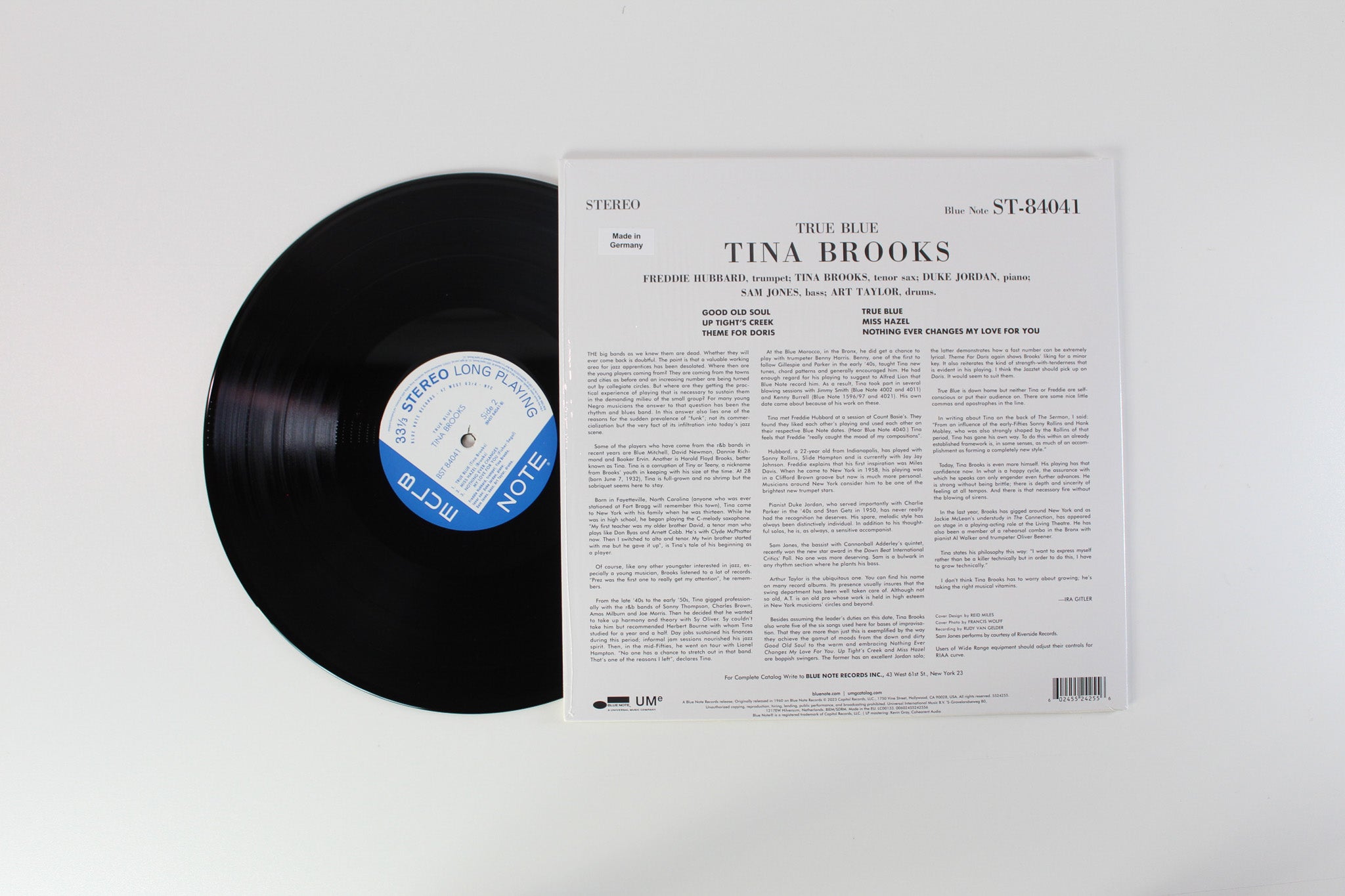 Tina Brooks - True Blue on Blue Note - Blue Note Classic Vinyl Series