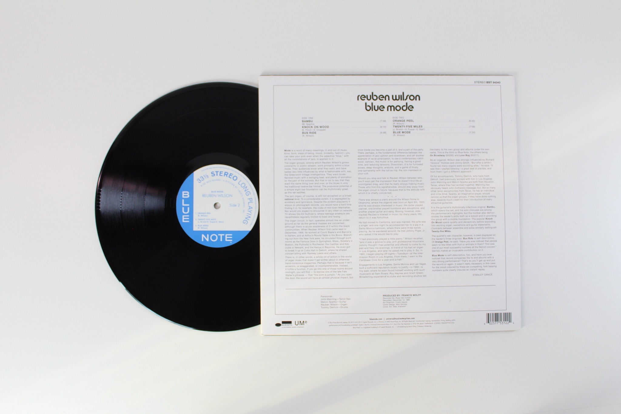 Reuben Wilson - Blue Mode on Blue Note - Blue Note 80 Vinyl Reissue Series