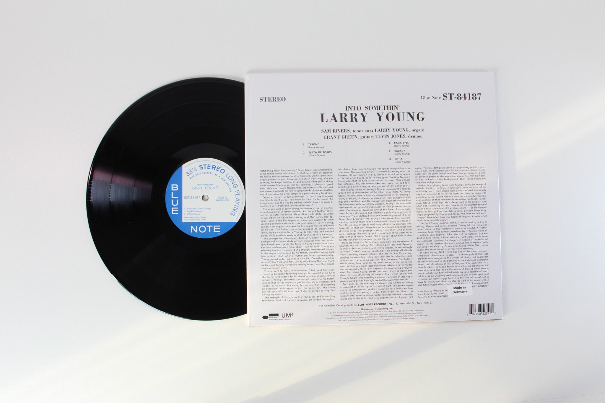 Larry Young - Into Somethin' on Blue Note - Blue Note 80 Vinyl Reissue Series