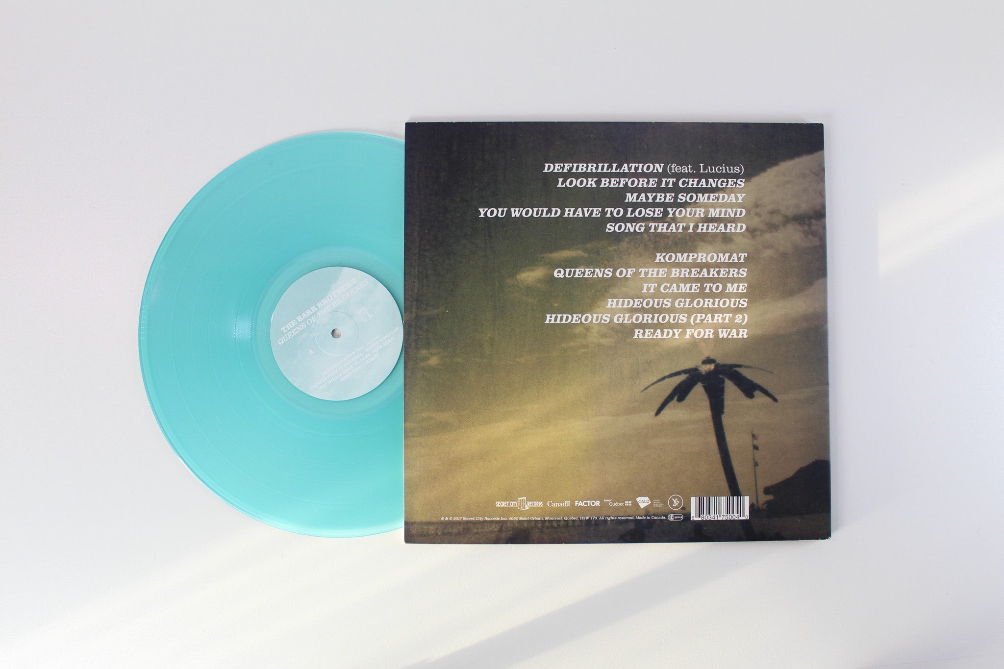The Barr Brothers - Queens Of The Breakers on Secret City Records - Coloured Vinyl