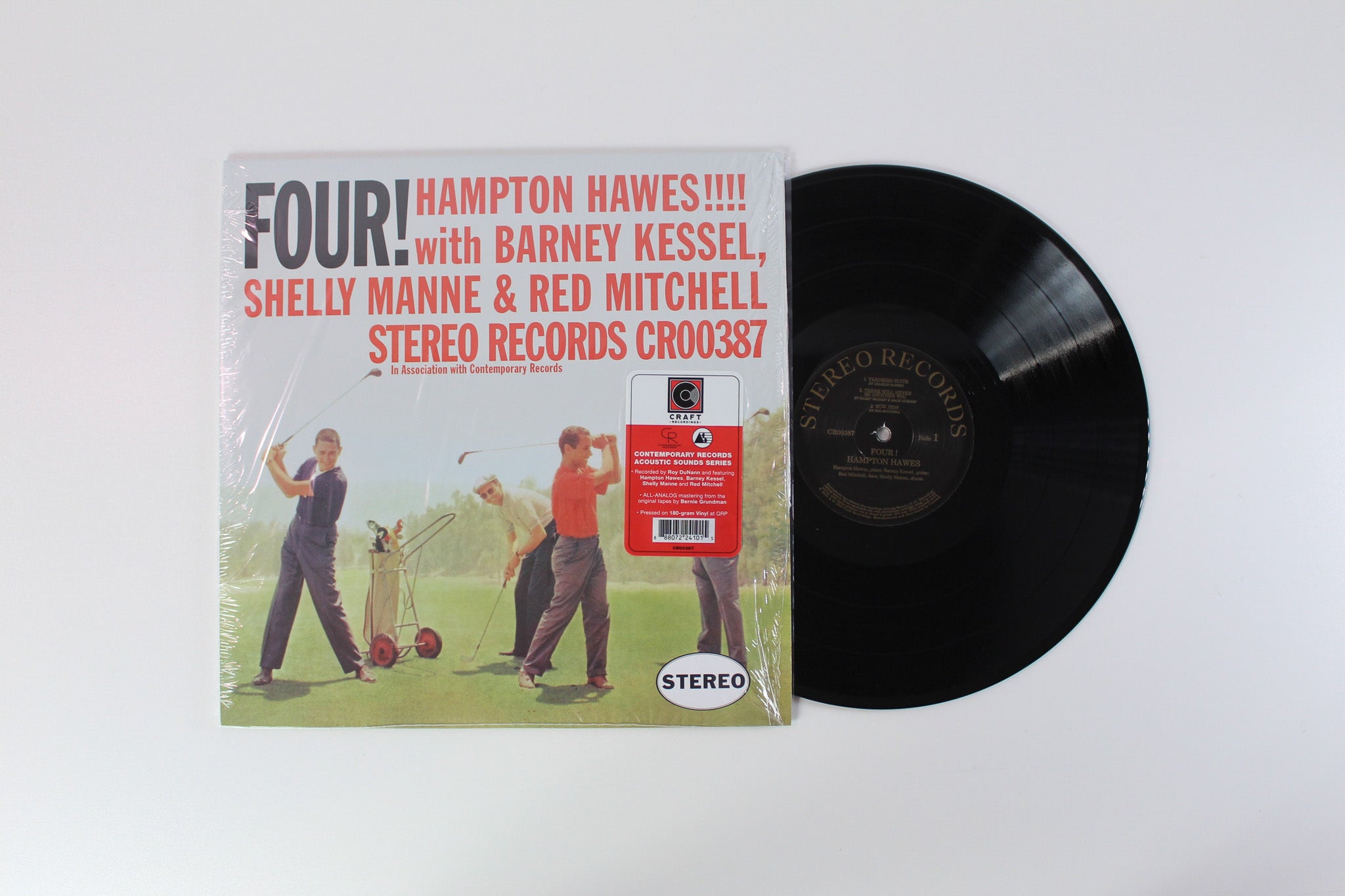 Hampton Hawes, Barney Kessel, Shelly Manne, Red Mitchell - Four! on Craft Recordings - Contemporary Records Acoustic Sounds Series