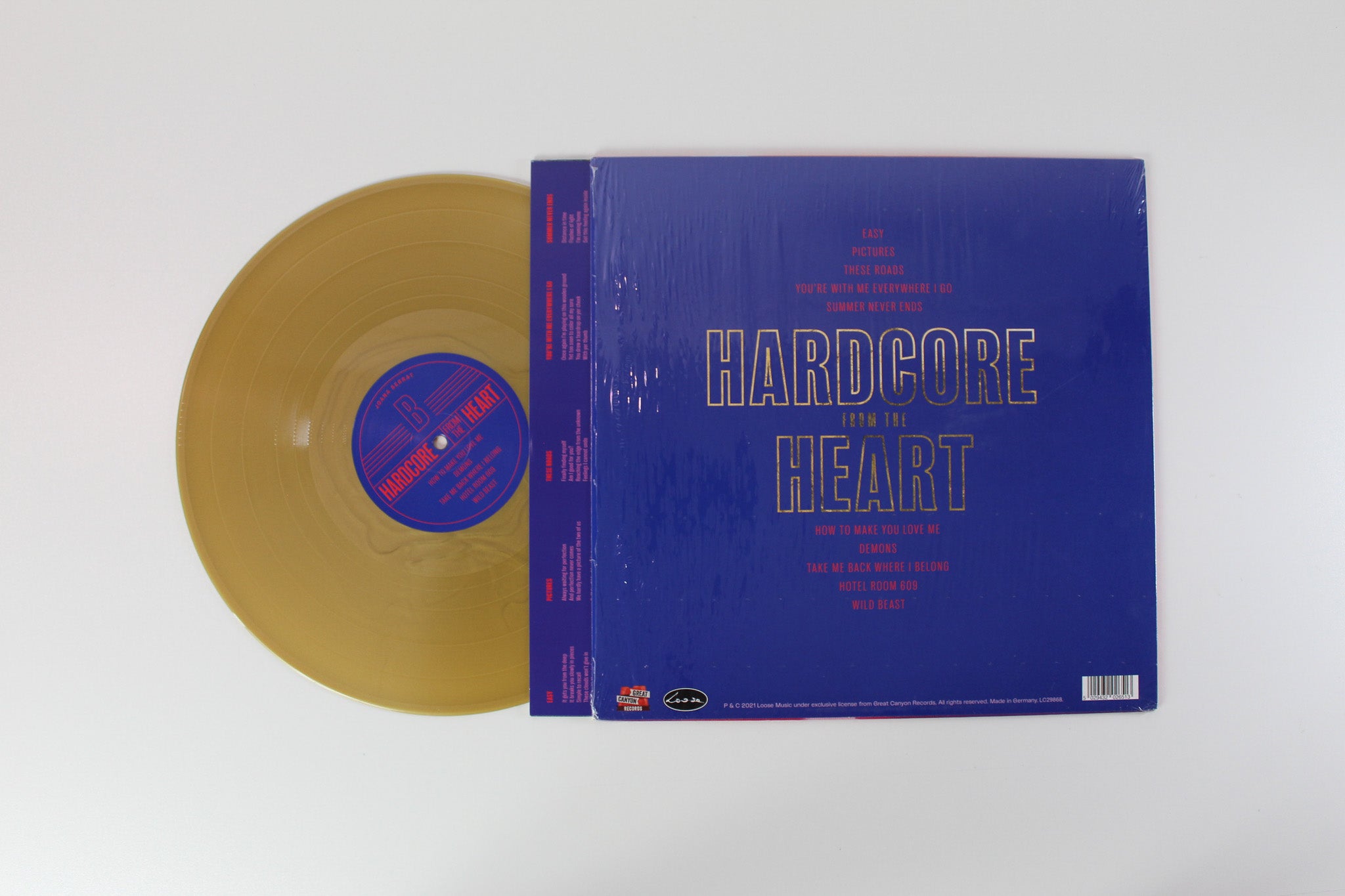 Joana Serrat - Hardcore From The Heart on Loose Music - Gold Vinyl