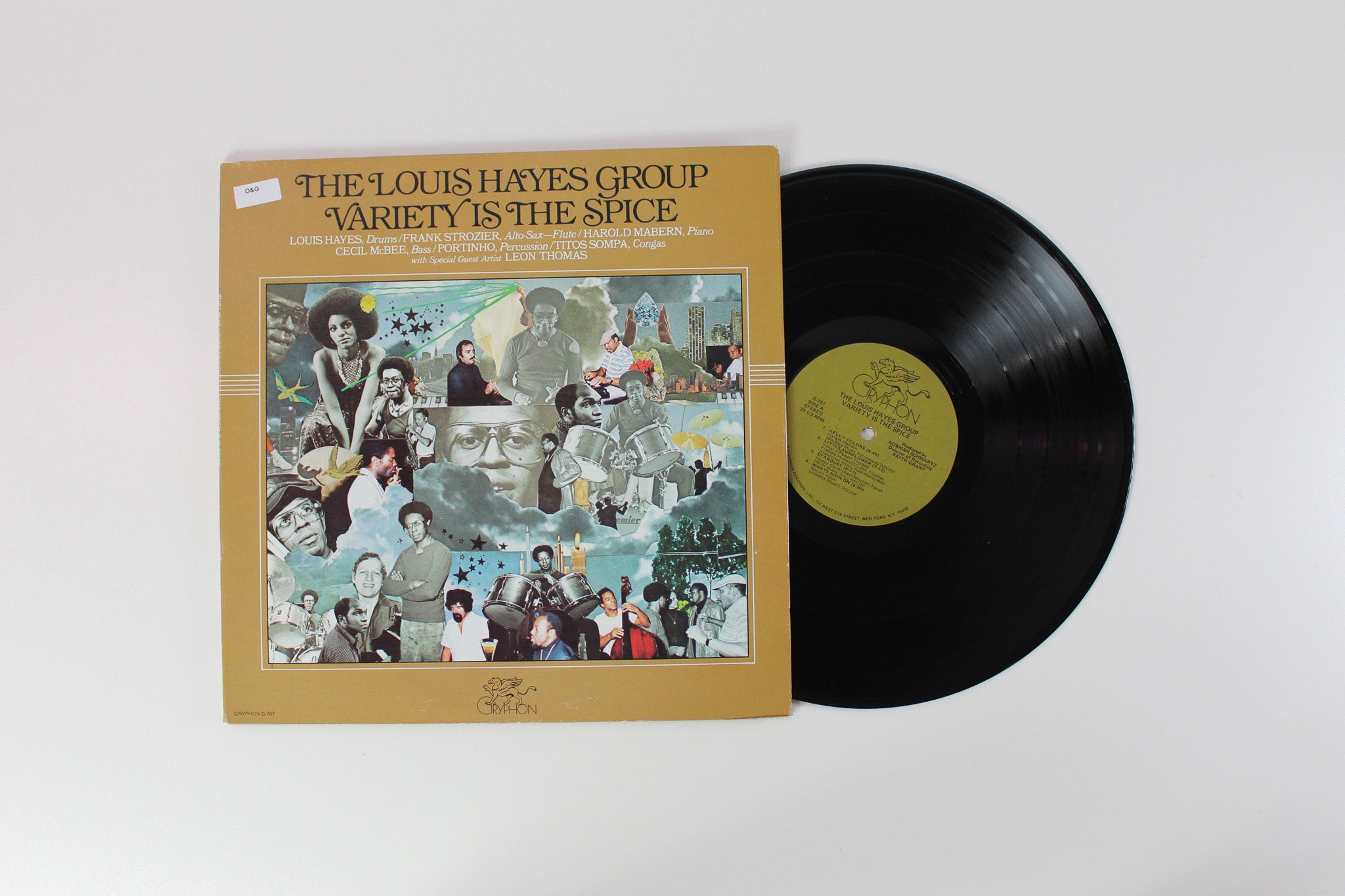 The Louis Hayes Group - Variety Is The Spice on Gryphon