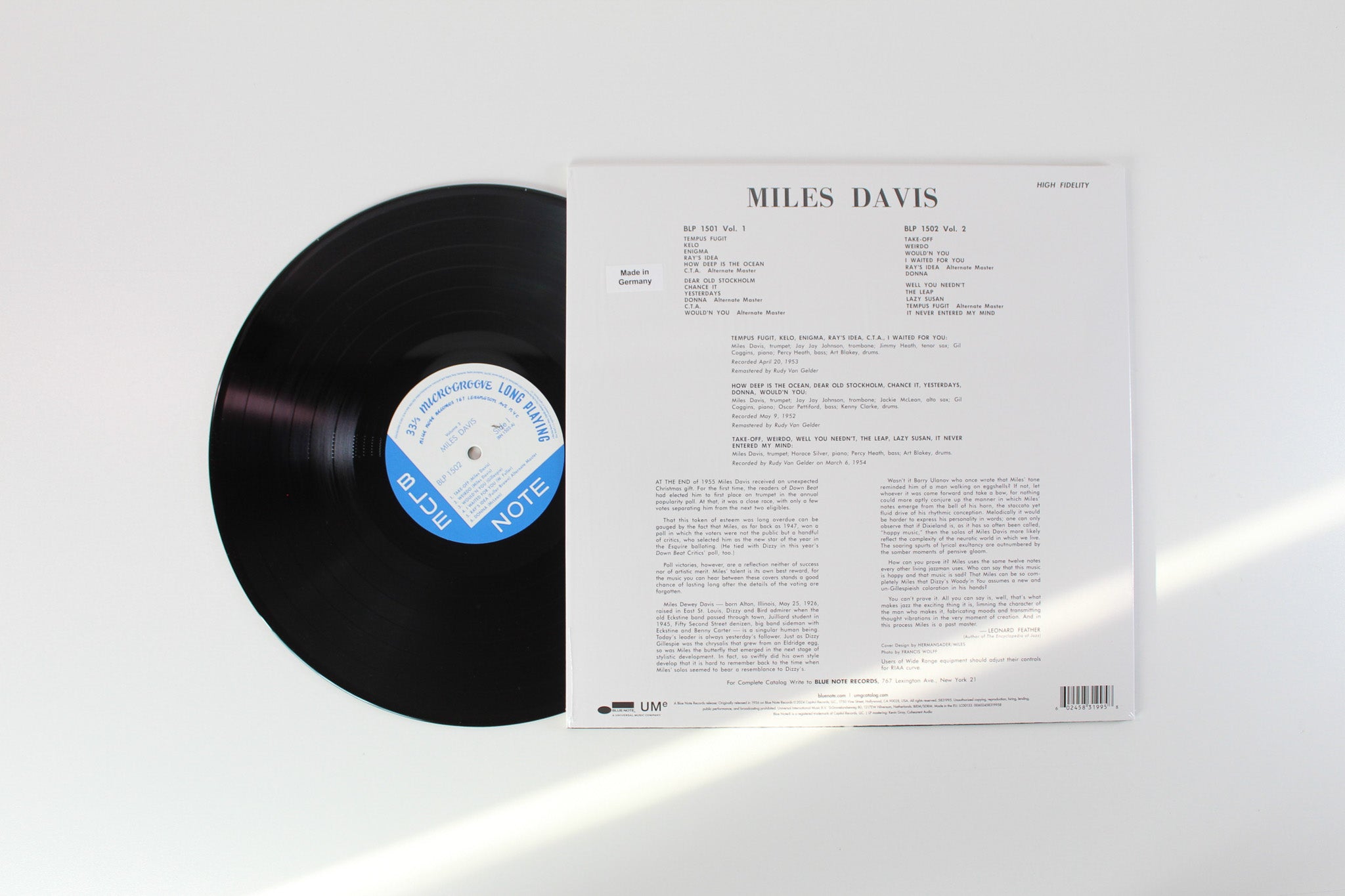 Miles Davis - Volume 2 on Blue Note - Blue Note Classic Vinyl Series