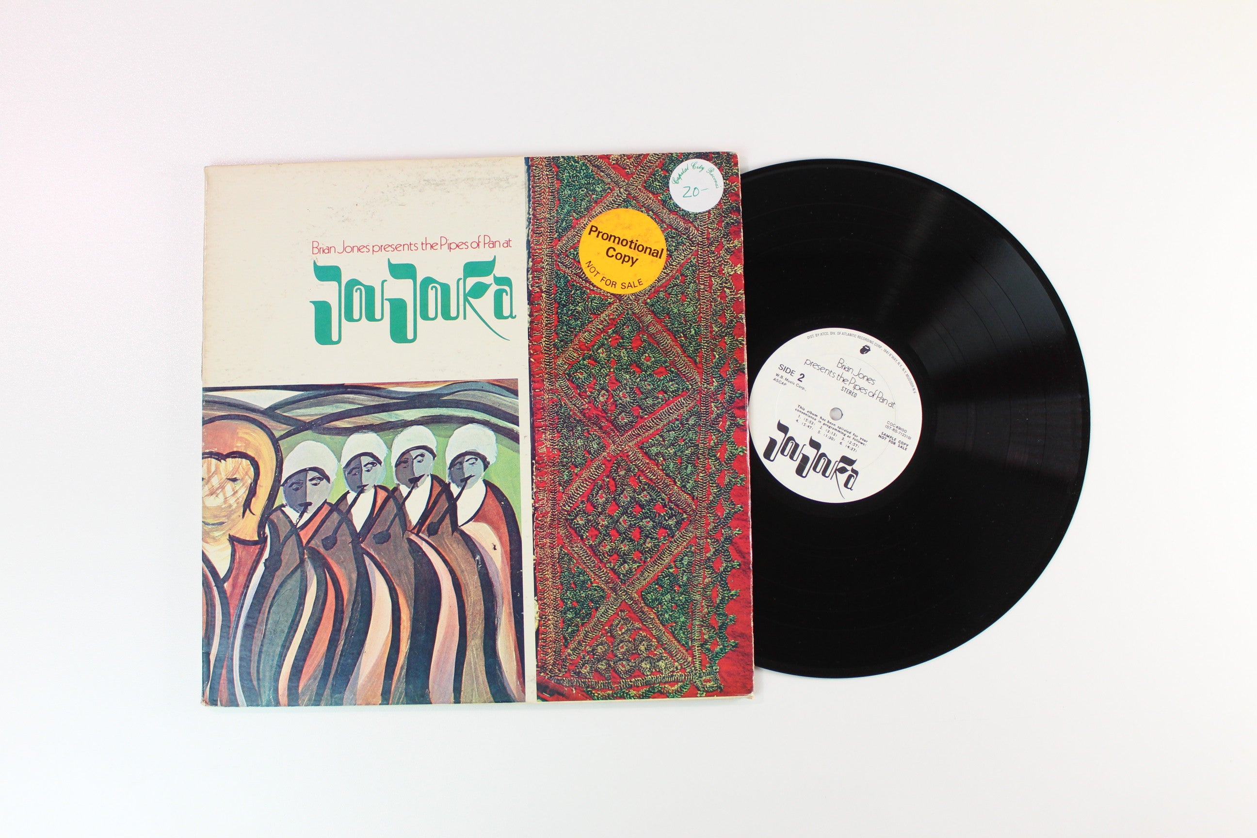 Master Musicians Of Jajouka - Brian Jones Presents The Pipes Of Pan At Joujouka Promo o Rolling Stones Records