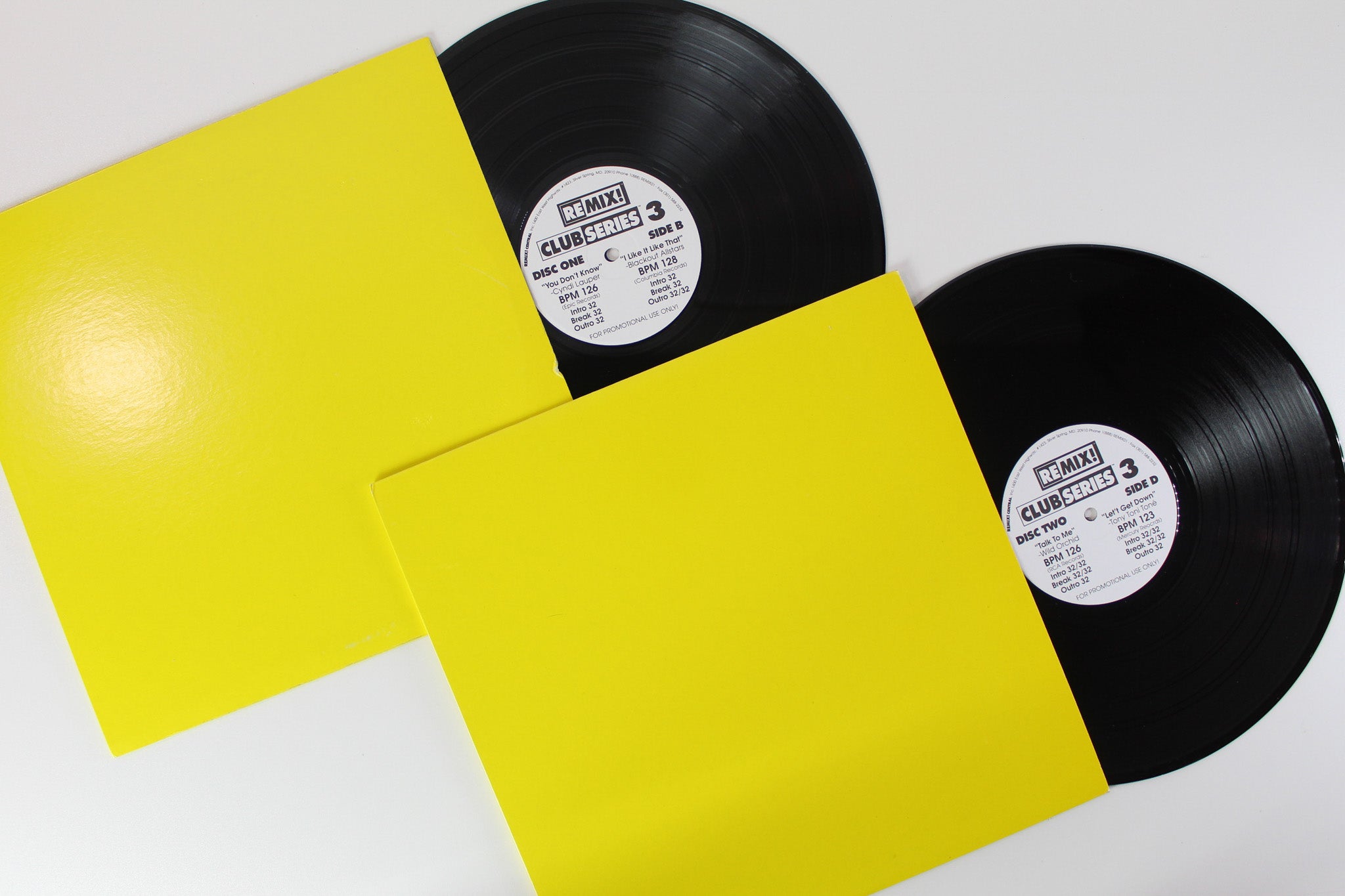Various - Club Series Volume 3 on Remix! Central, Inc - Club Series - 4x 12" Singles