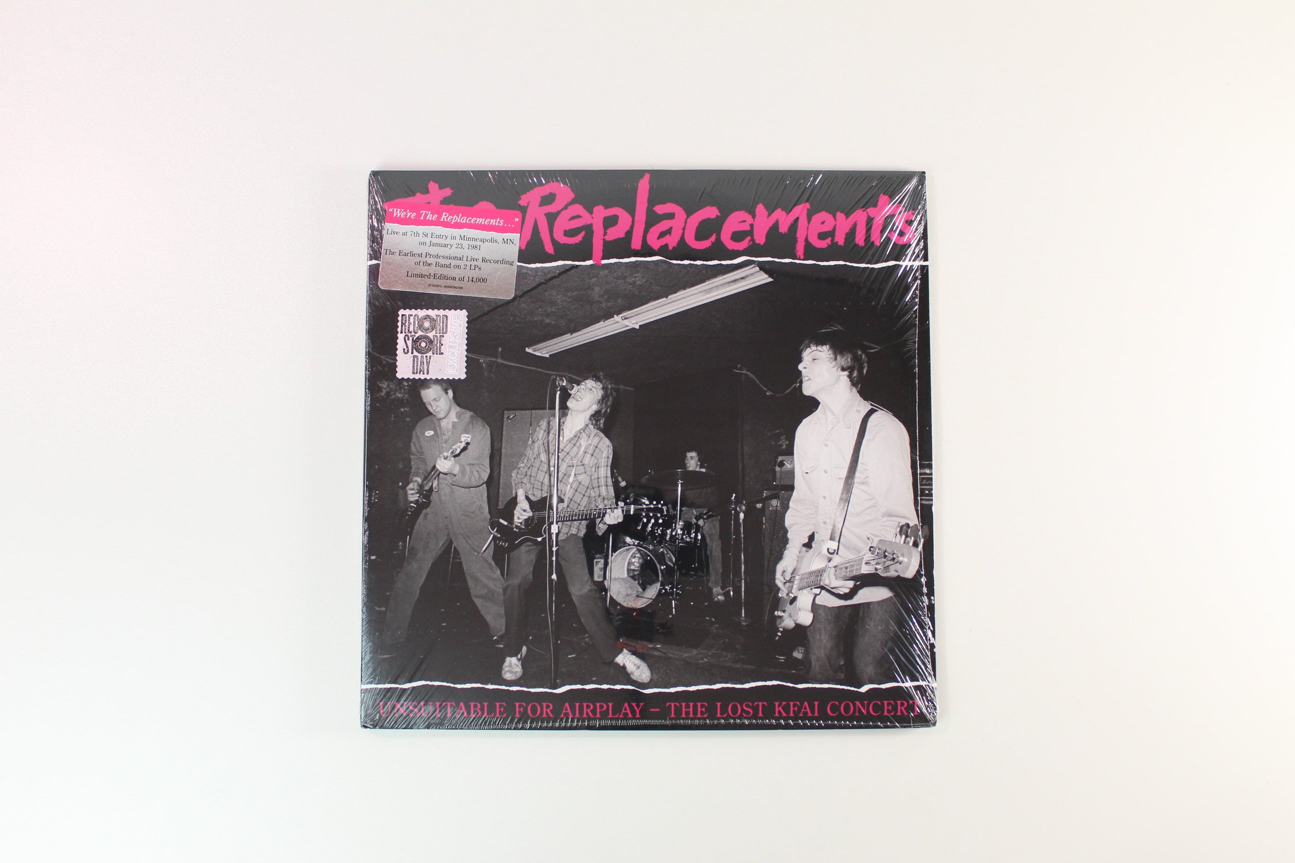 The Replacements - Unsuitable For Airplay - The Lost KFAI Concert on Twin/Tone Records SEALED