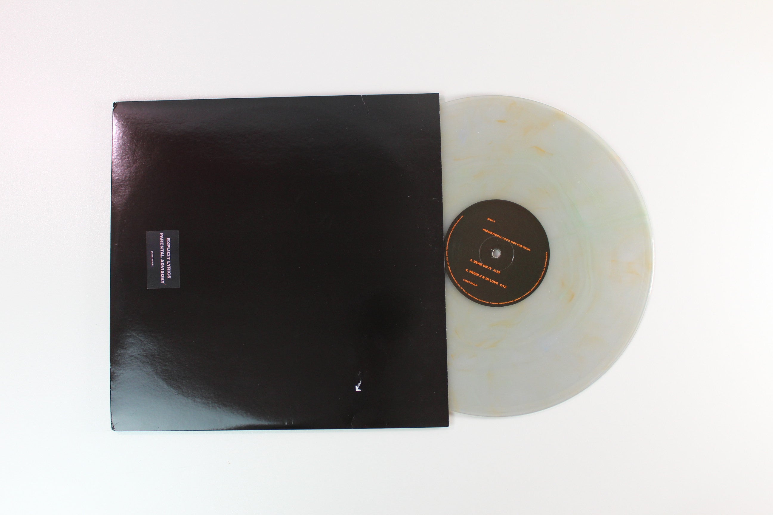 Prince - Black Album Unofficial Release on Tan/Grey Marbled Vinyl