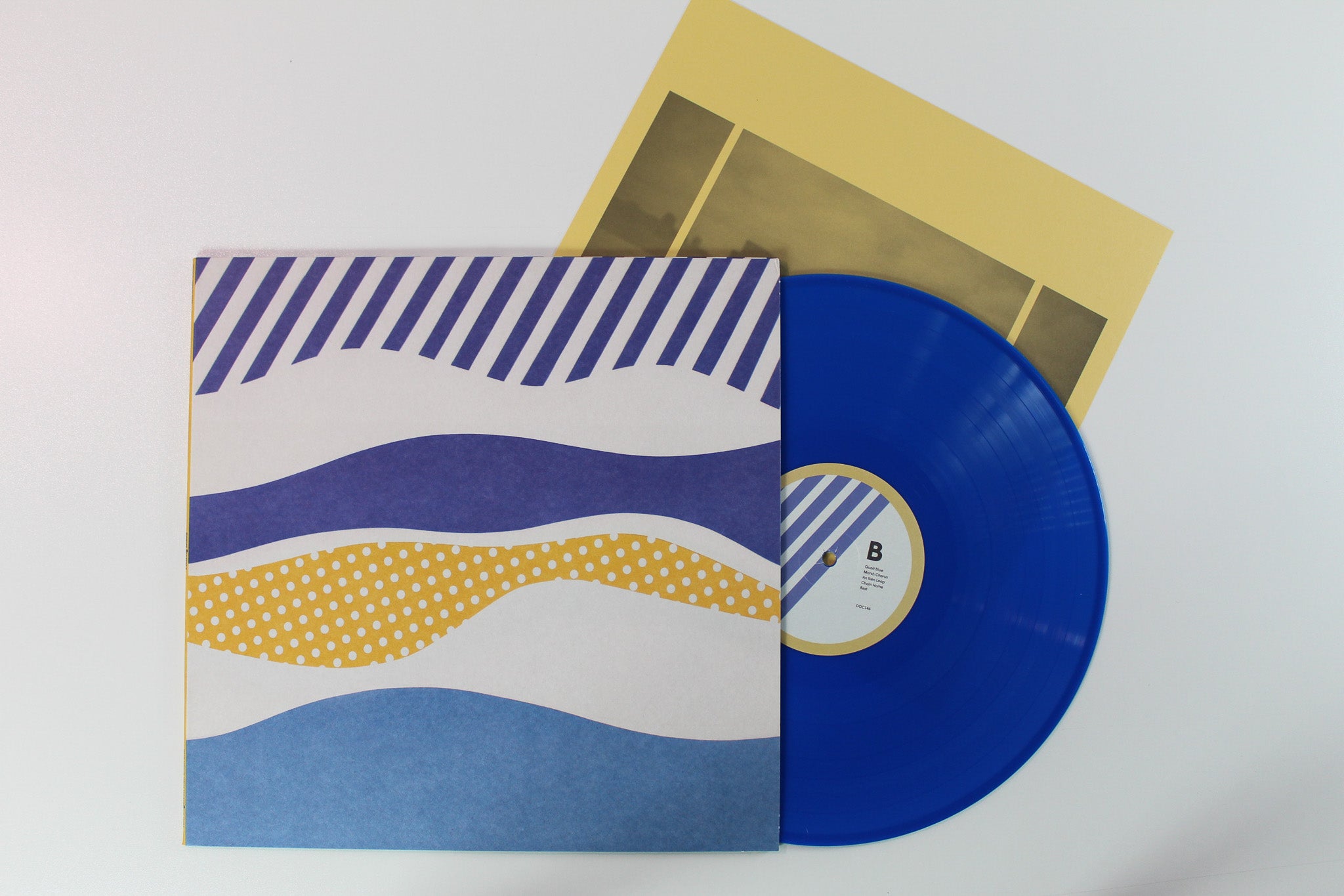 Tom Rogerson with Brian Eno - Finding Shore on Dead Oceans - Blue Vinyl