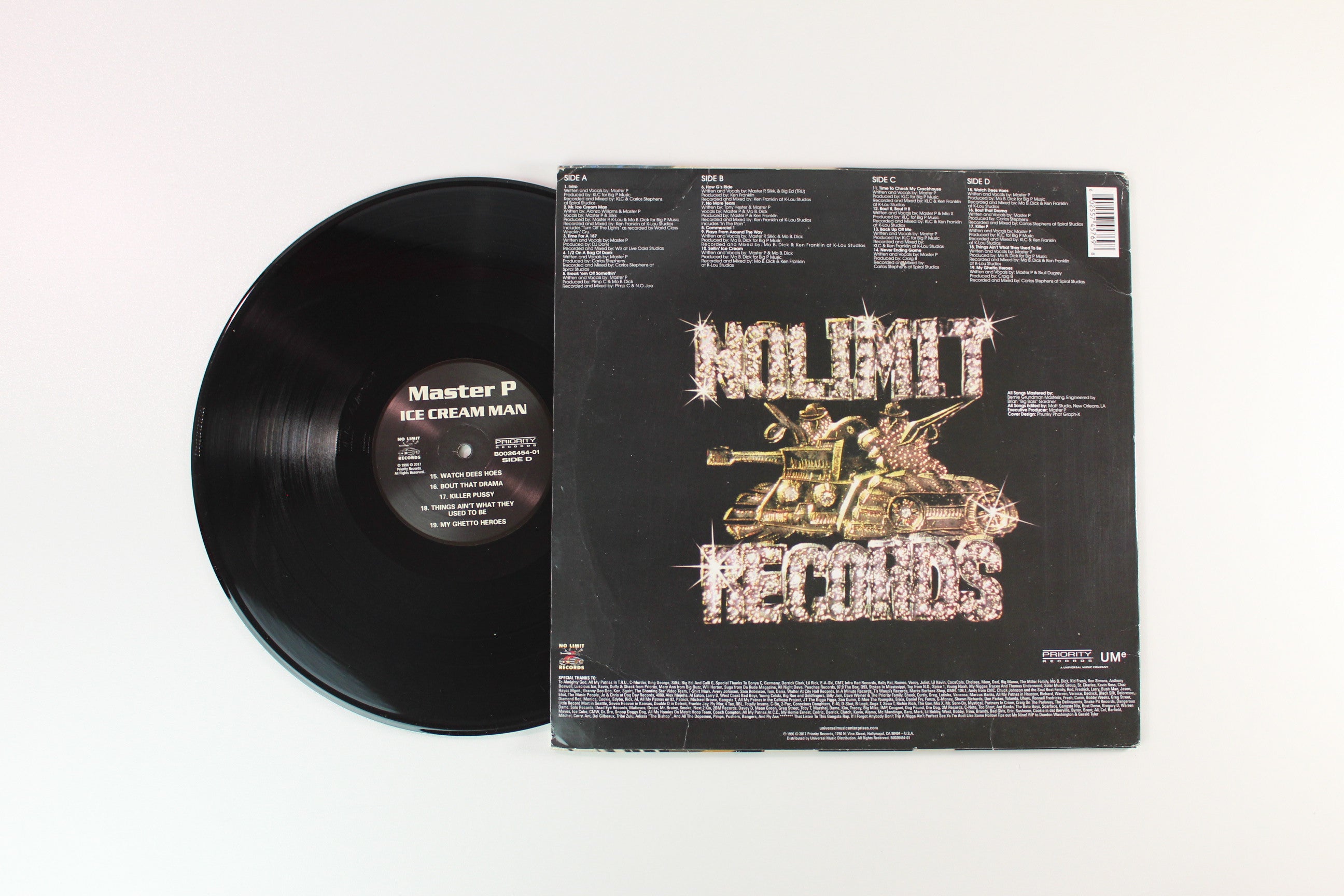 Master P - Ice Cream Man on Priority Records Reissue