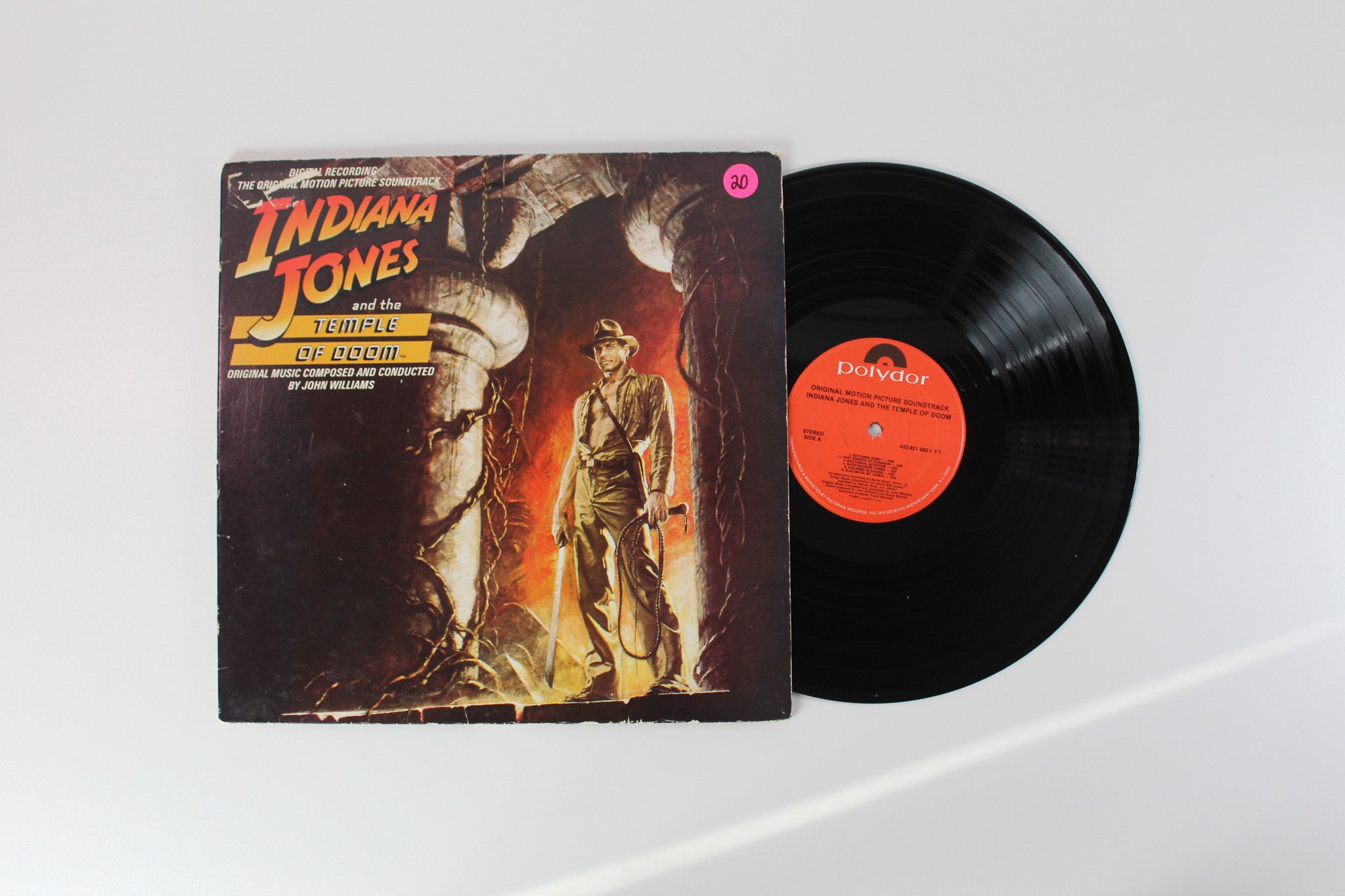 John Williams - Indiana Jones And The Temple Of Doom (The Original Motion Picture Soundtrack) on Polydor