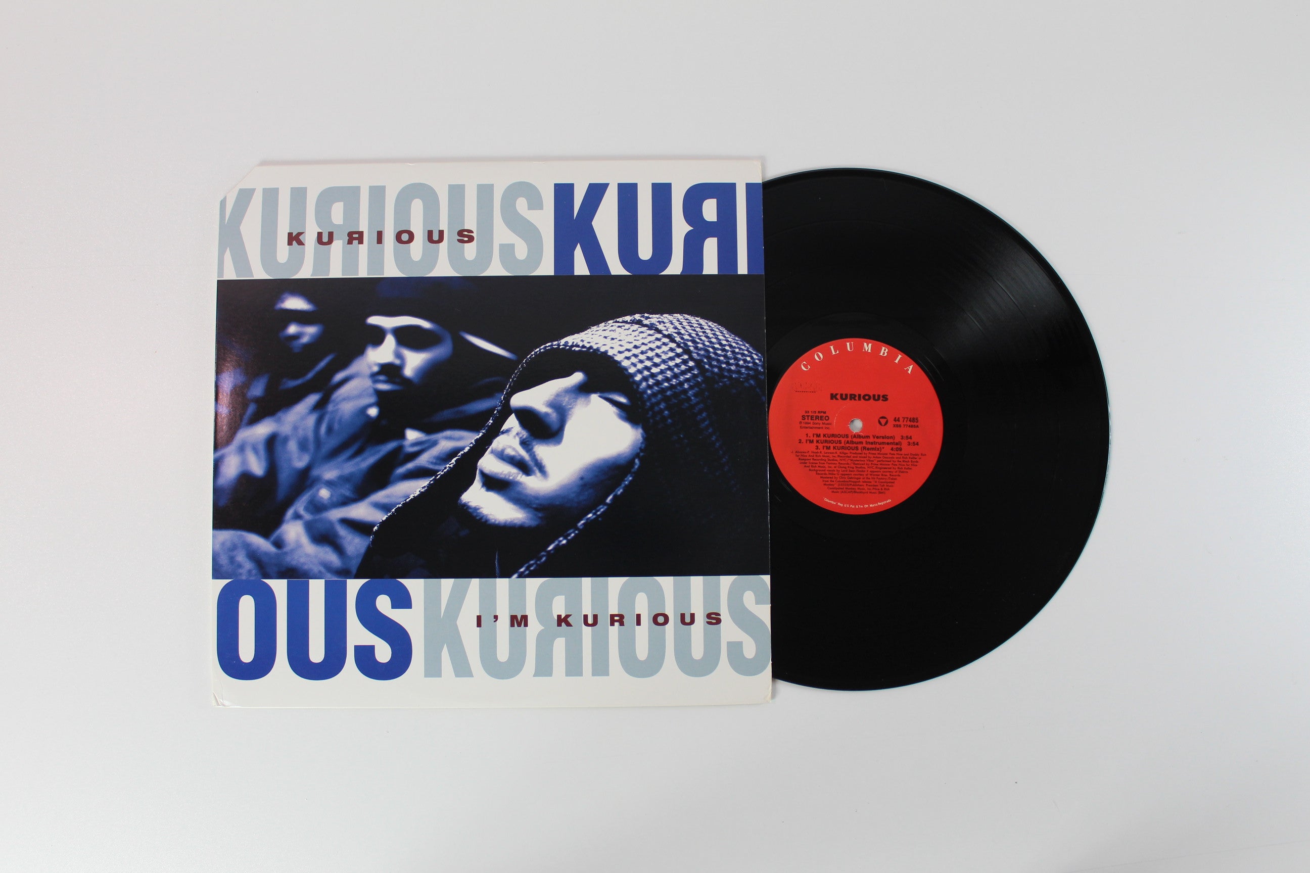 Kurious - I'm Kurious on Columbia 12" Single