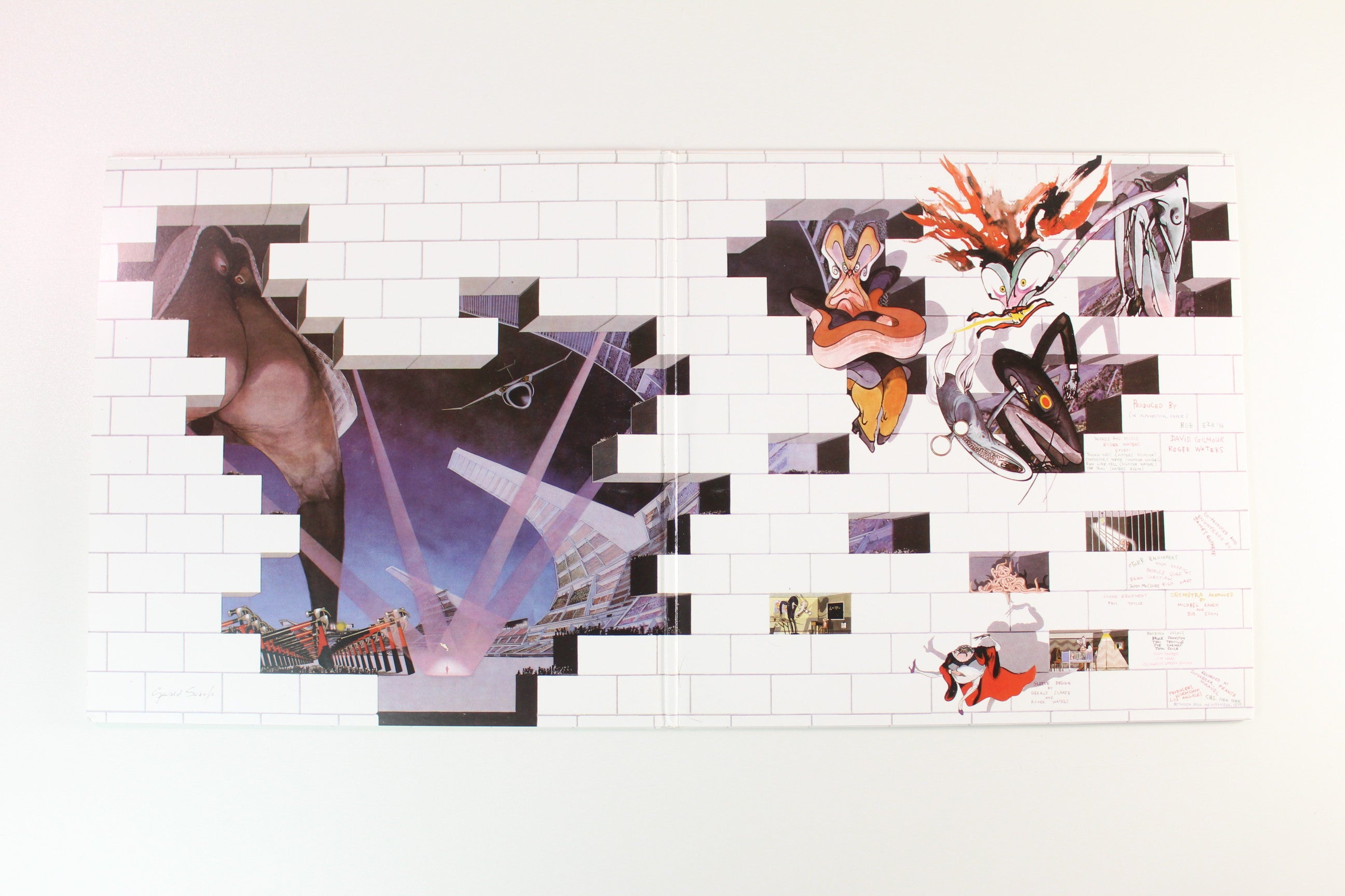 Pink Floyd - The Wall on Pink Floyd Records Reissue