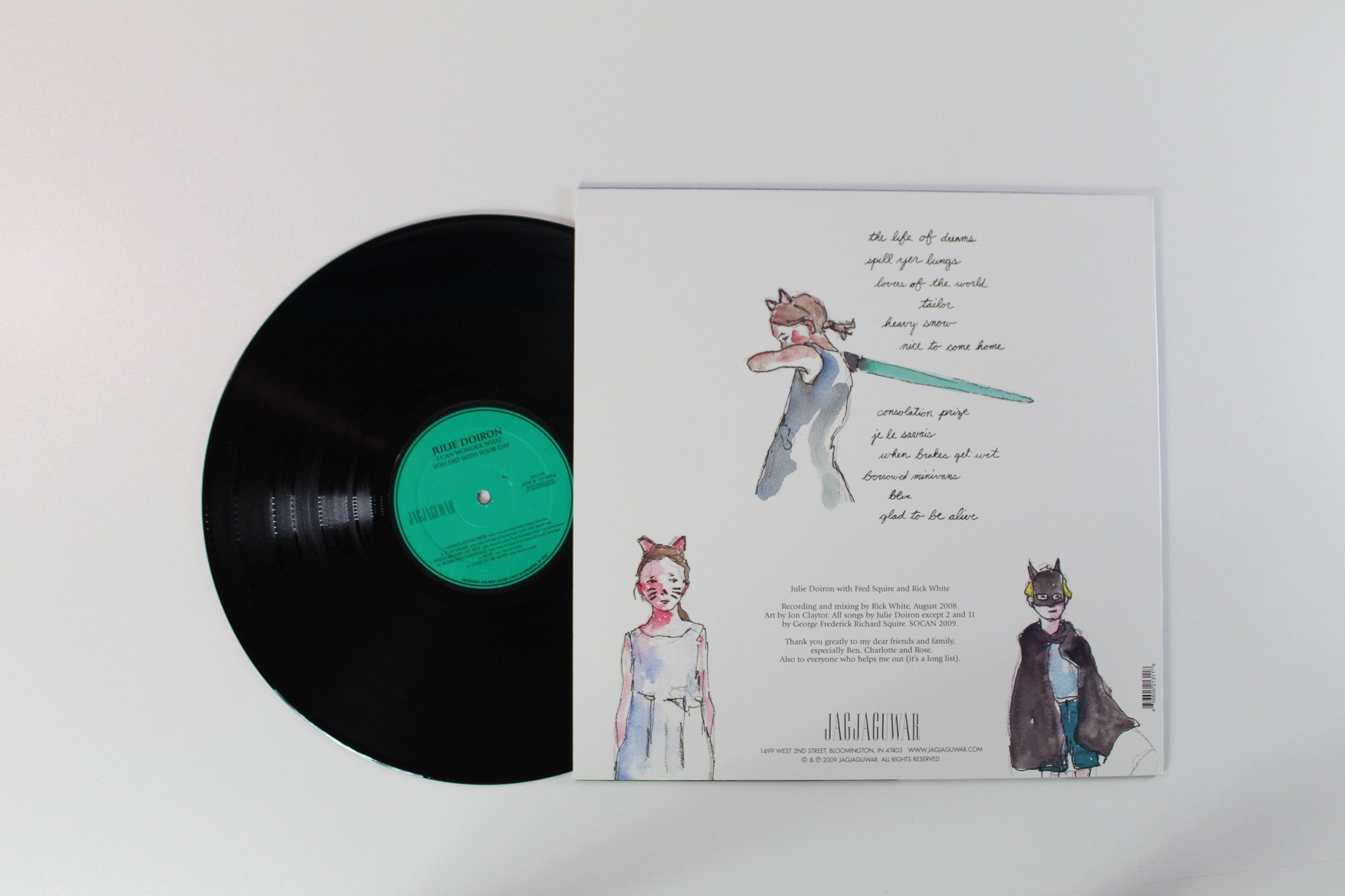 Julie Doiron - I Can Wonder What You Did With Your Day on Jagjaguwar