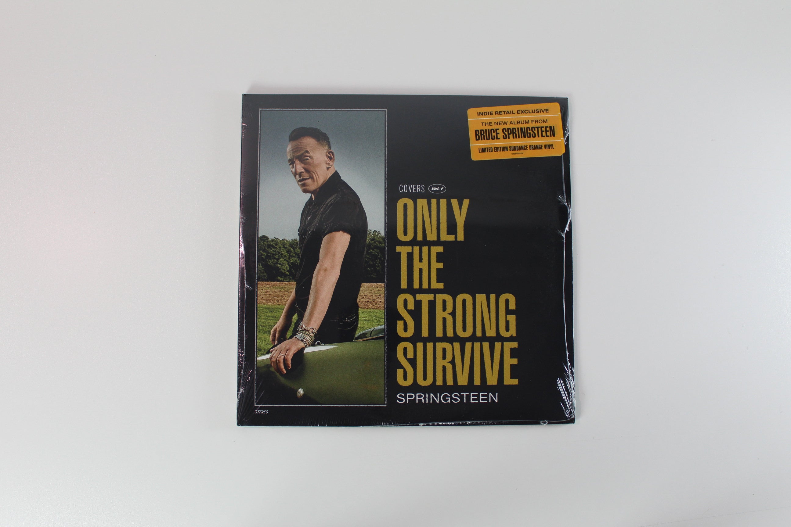 Bruce Springsteen - Only The Strong Survive (Covers Vol. 1) on Columbia – Limited Edition – Orange Sundance Orange Colored Vinyl – Sealed