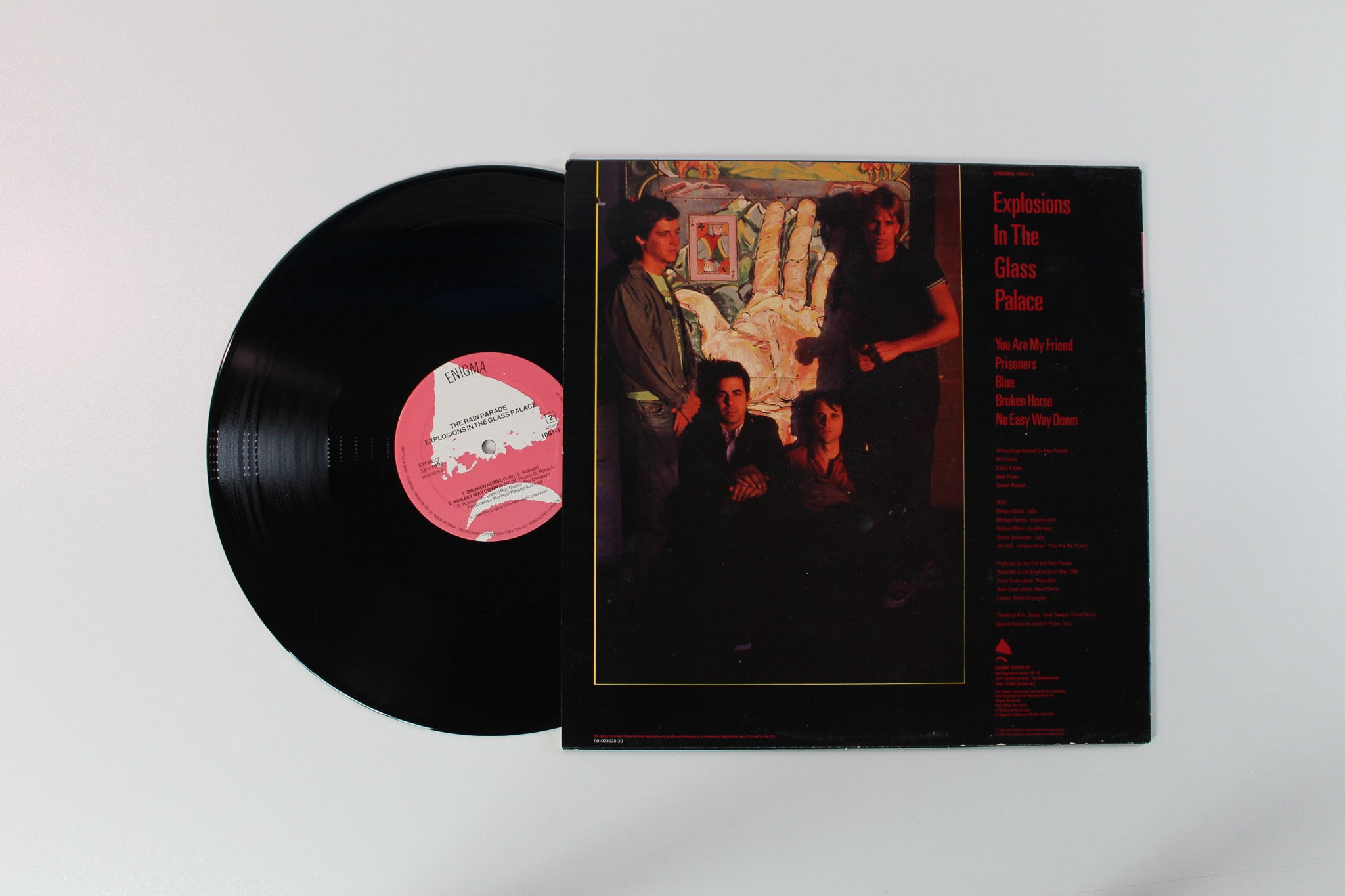 Rain Parade - Explosions In The Glass Palace on Enigma Records