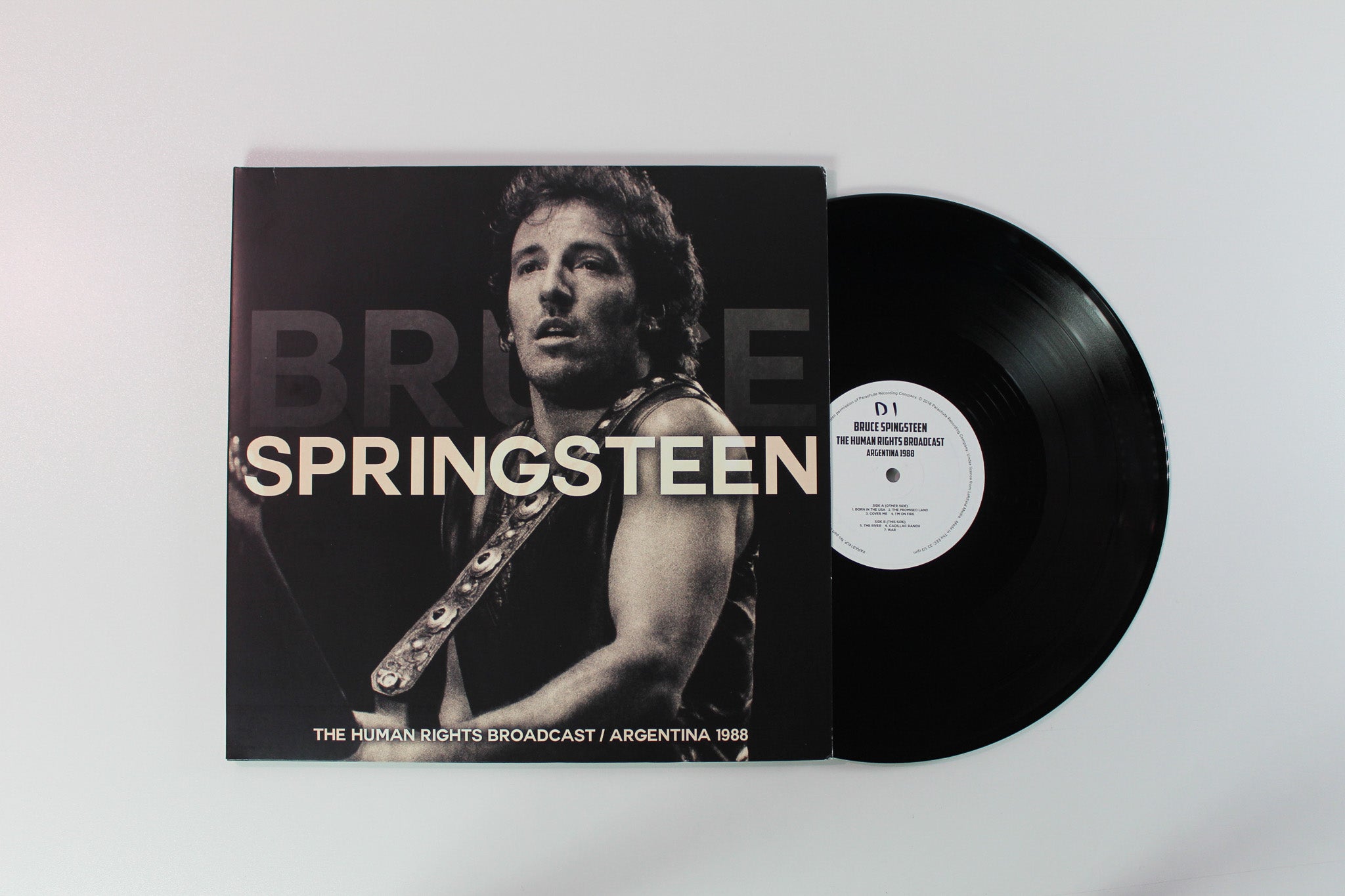 Bruce Springsteen - The Human Rights Broadcast / Argentina 1988 on Parachute Recording Company - Unofficial pressing