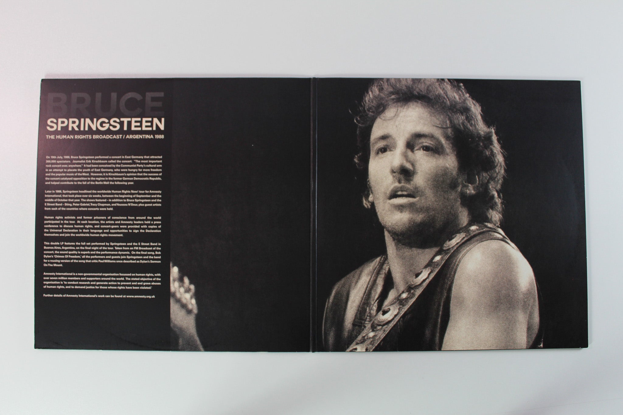 Bruce Springsteen - The Human Rights Broadcast / Argentina 1988 on Parachute Recording Company - Unofficial pressing