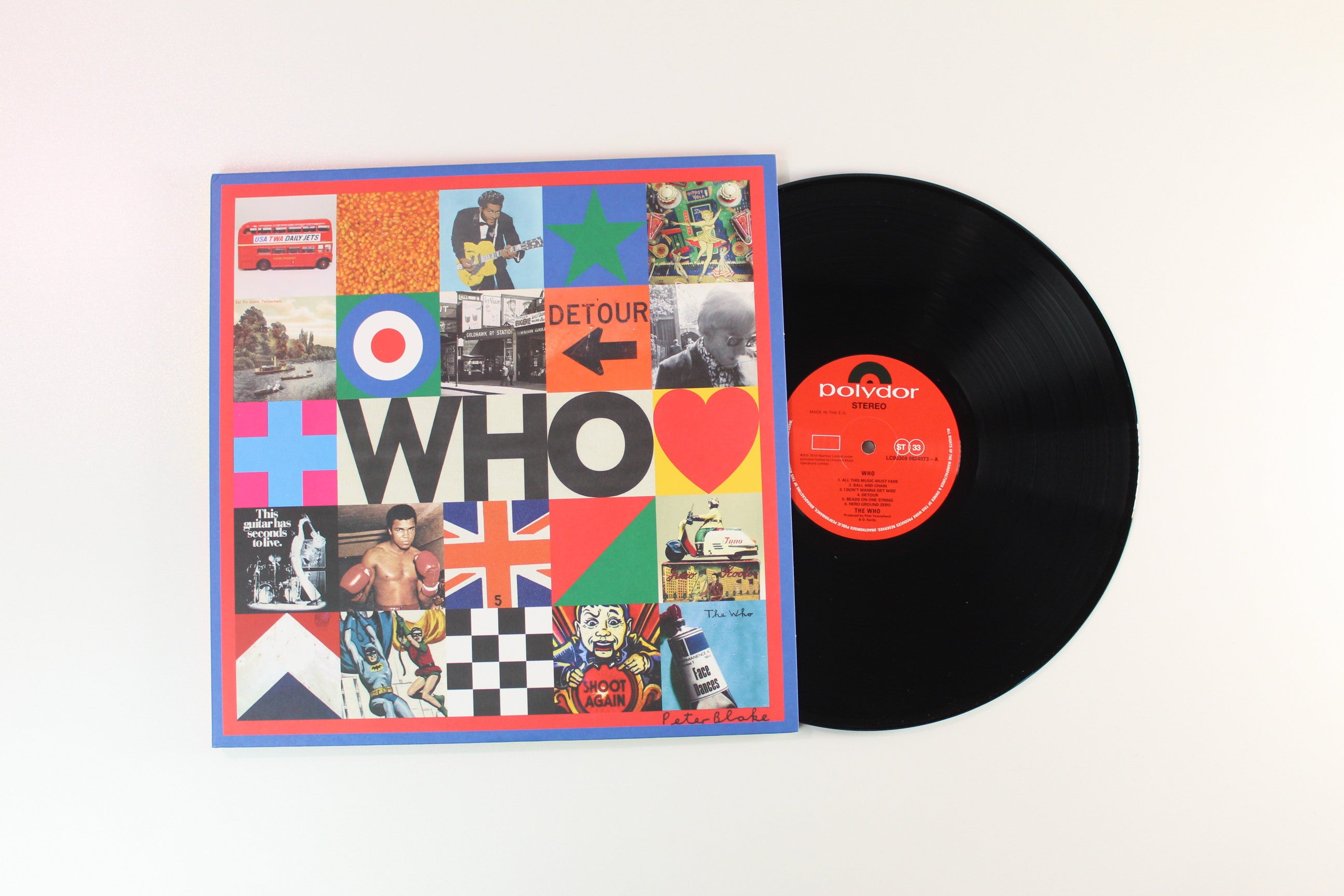 The Who - Who on Polydor Ltd. Black/Cream Vinyl