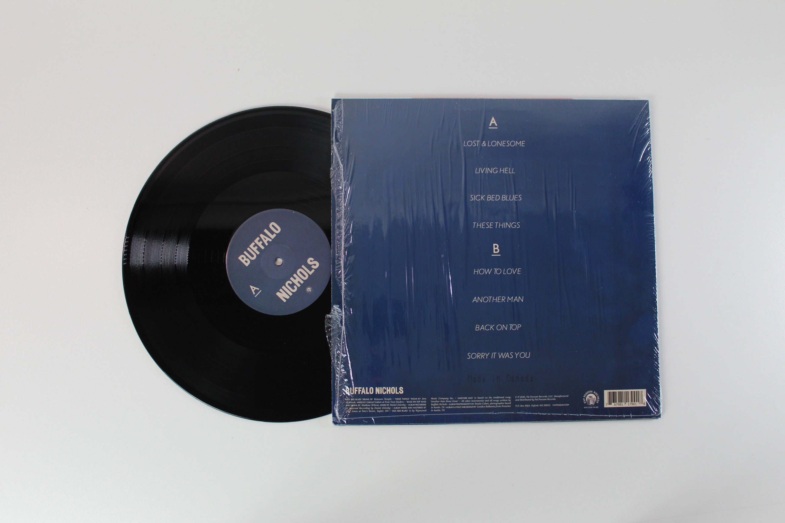 Buffalo Nichols - Buffalo Nichols on Fat Possum Records – 180gram