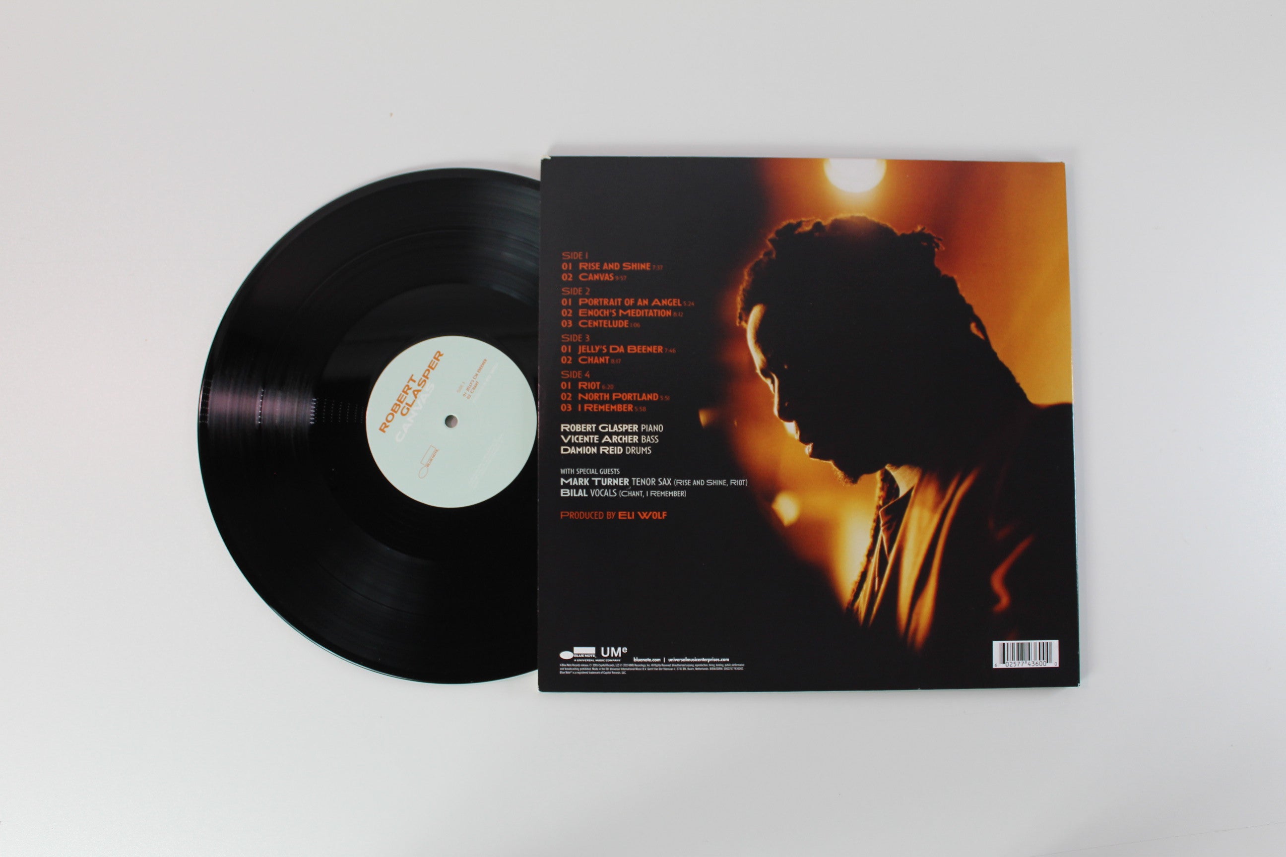 Robert Glasper - Canvas on Blue Note – Blue Note 80 Vinyl Reissue Series – 180g Vinyl – Reissue