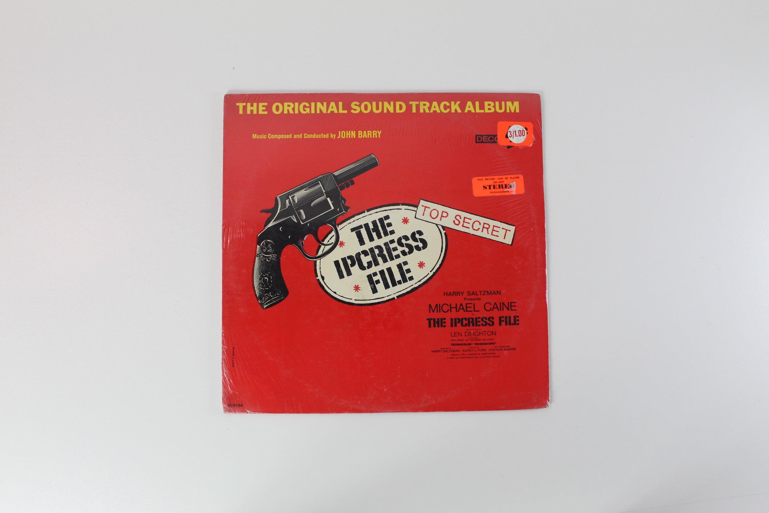 John Barry - The Ipcress File (The Original Soundtrack Album) on Decca – Mono – Sealed