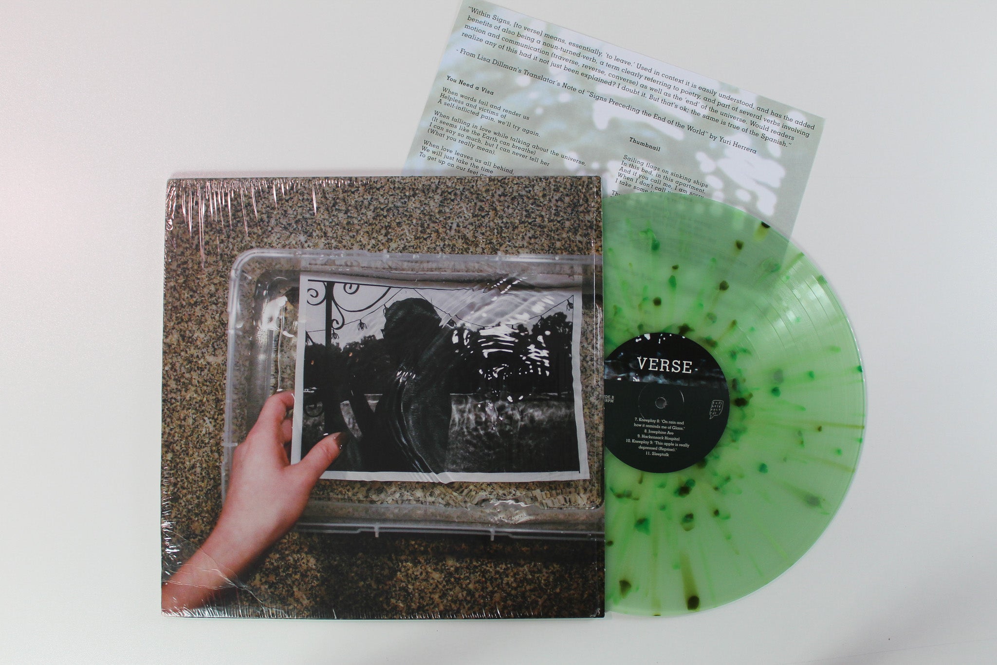 Really From - Verse on Topshelf Records - Coke Bottle w/ Splatter Vinyl